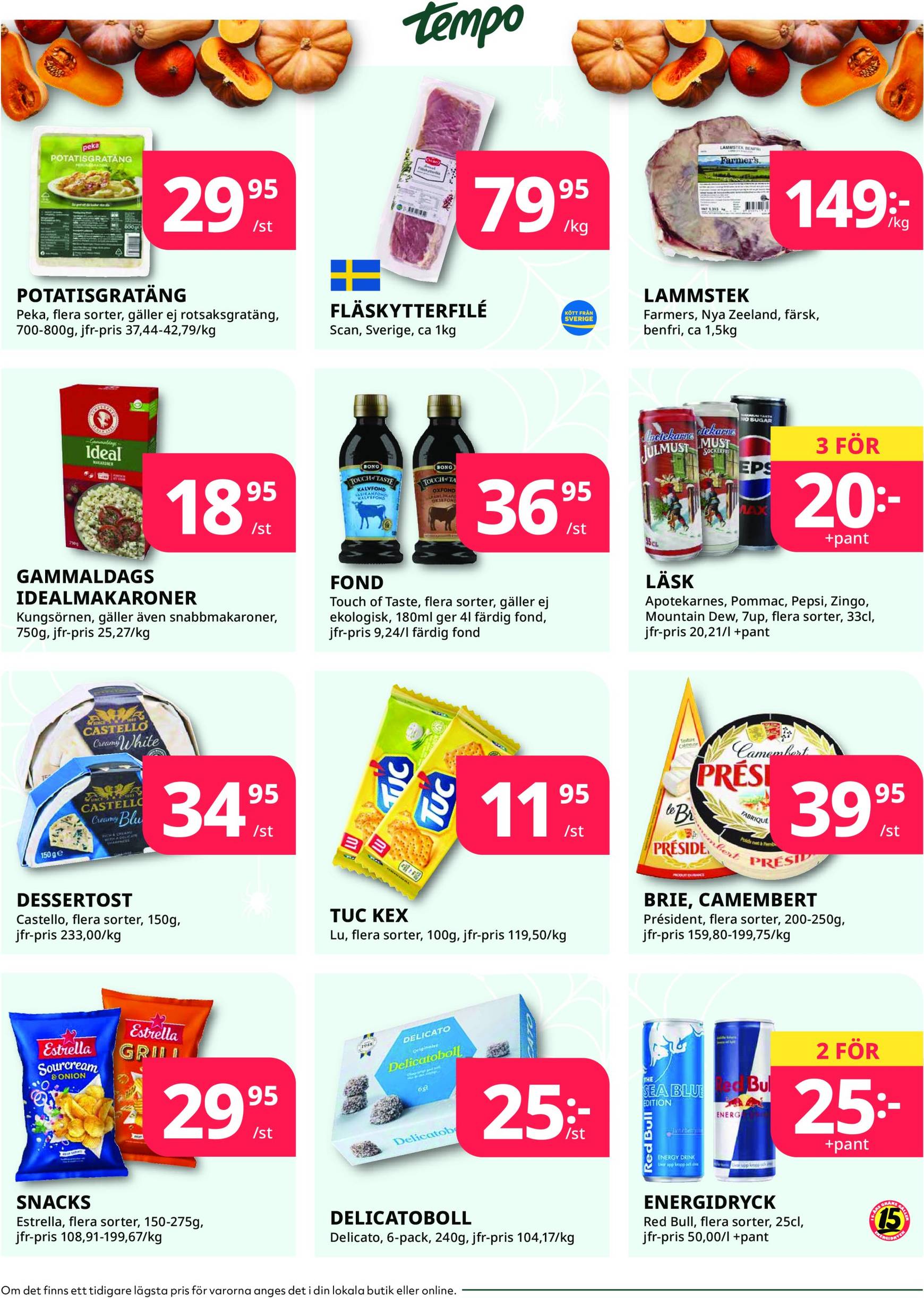 tempo - Tempo-reklambladet är giltigt från 28.10. - 03.11. - page: 2