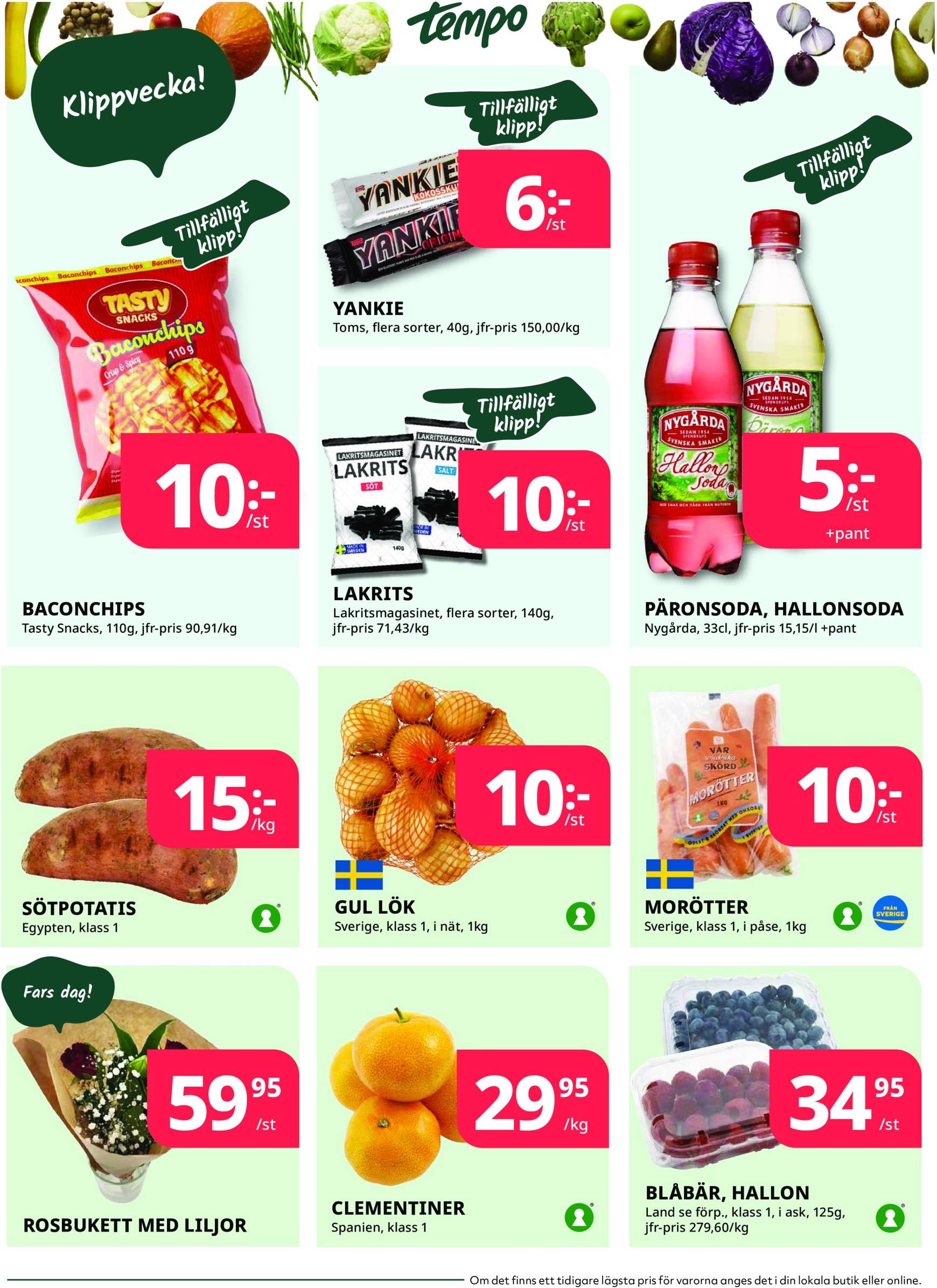 tempo - Tempo-reklambladet är giltigt från 04.11. - 10.11. - page: 3