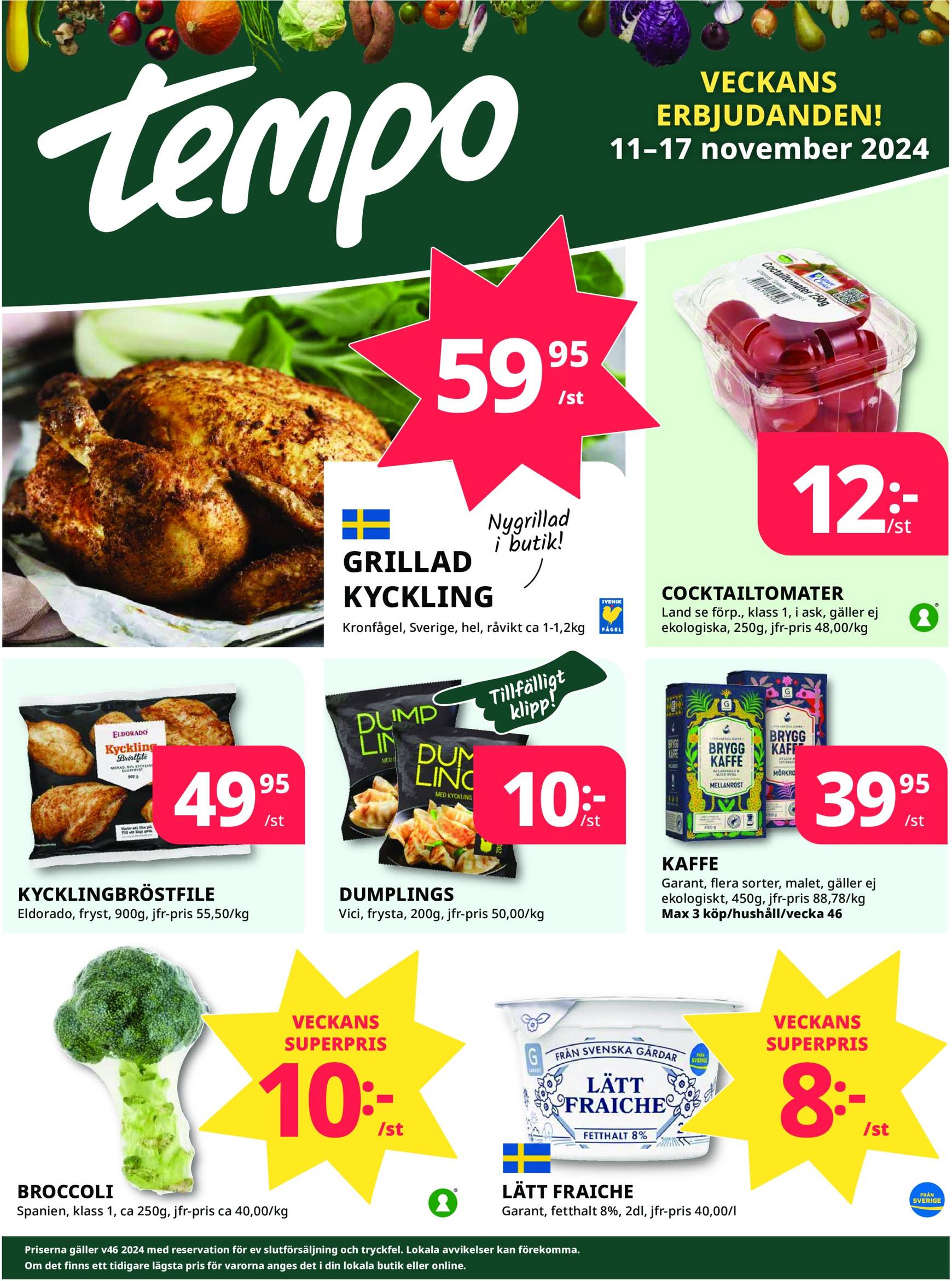 tempo - Tempo-reklambladet är giltigt från 11.11. - 17.11.