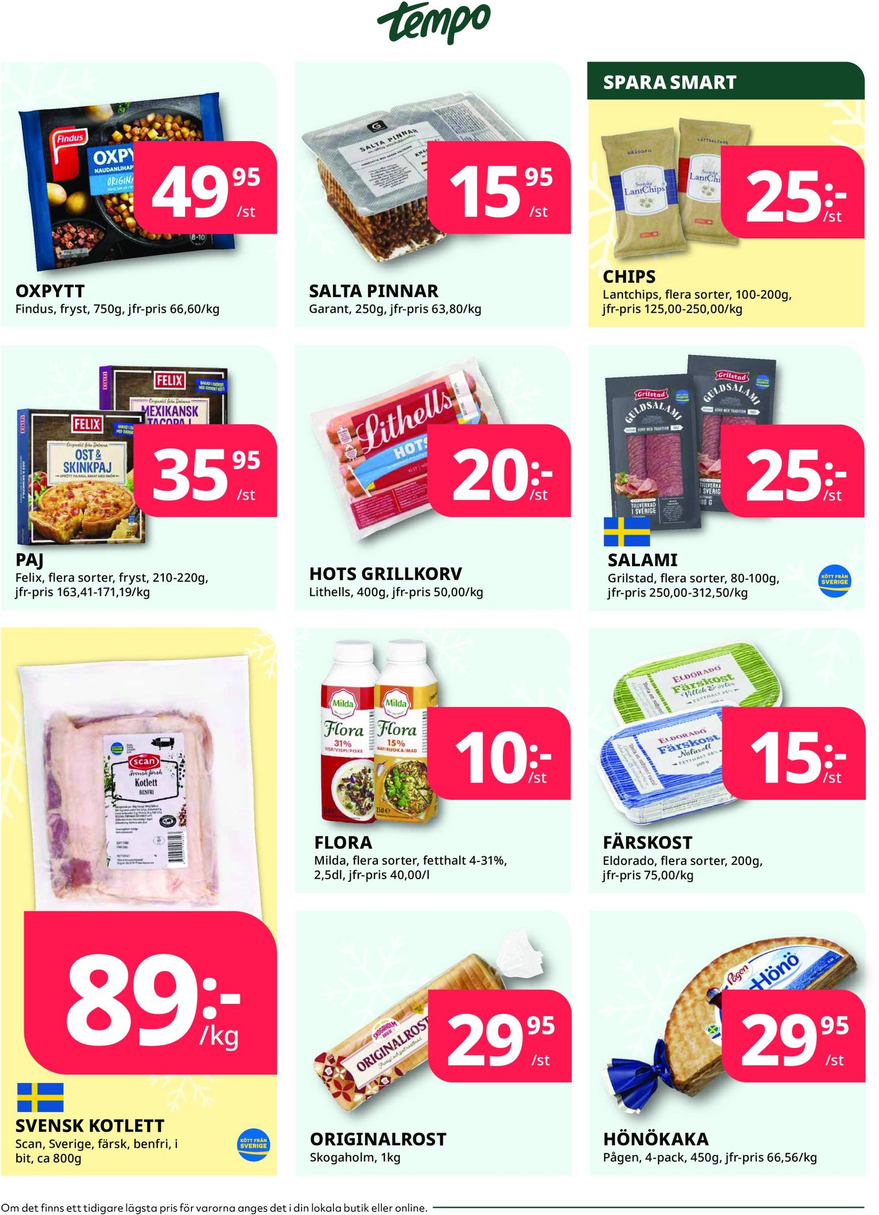 tempo - Tempo-reklambladet är giltigt från 25/11 - 01/12 - page: 6