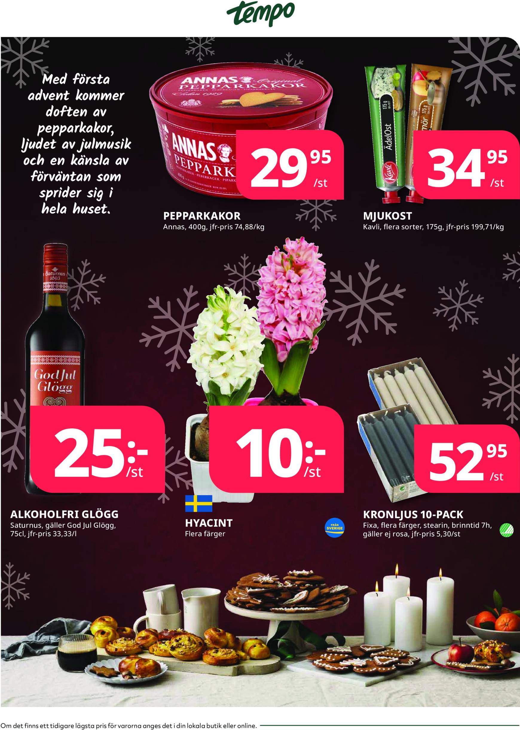 tempo - Tempo-reklambladet är giltigt från 25/11 - 01/12 - page: 4