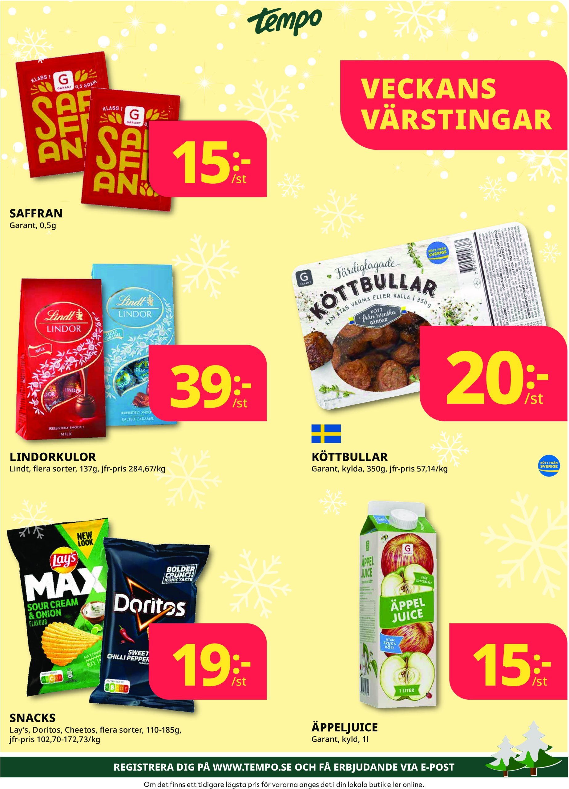 tempo - Tempo-reklambladet giltigt från 09/12 - 15/12 - page: 4