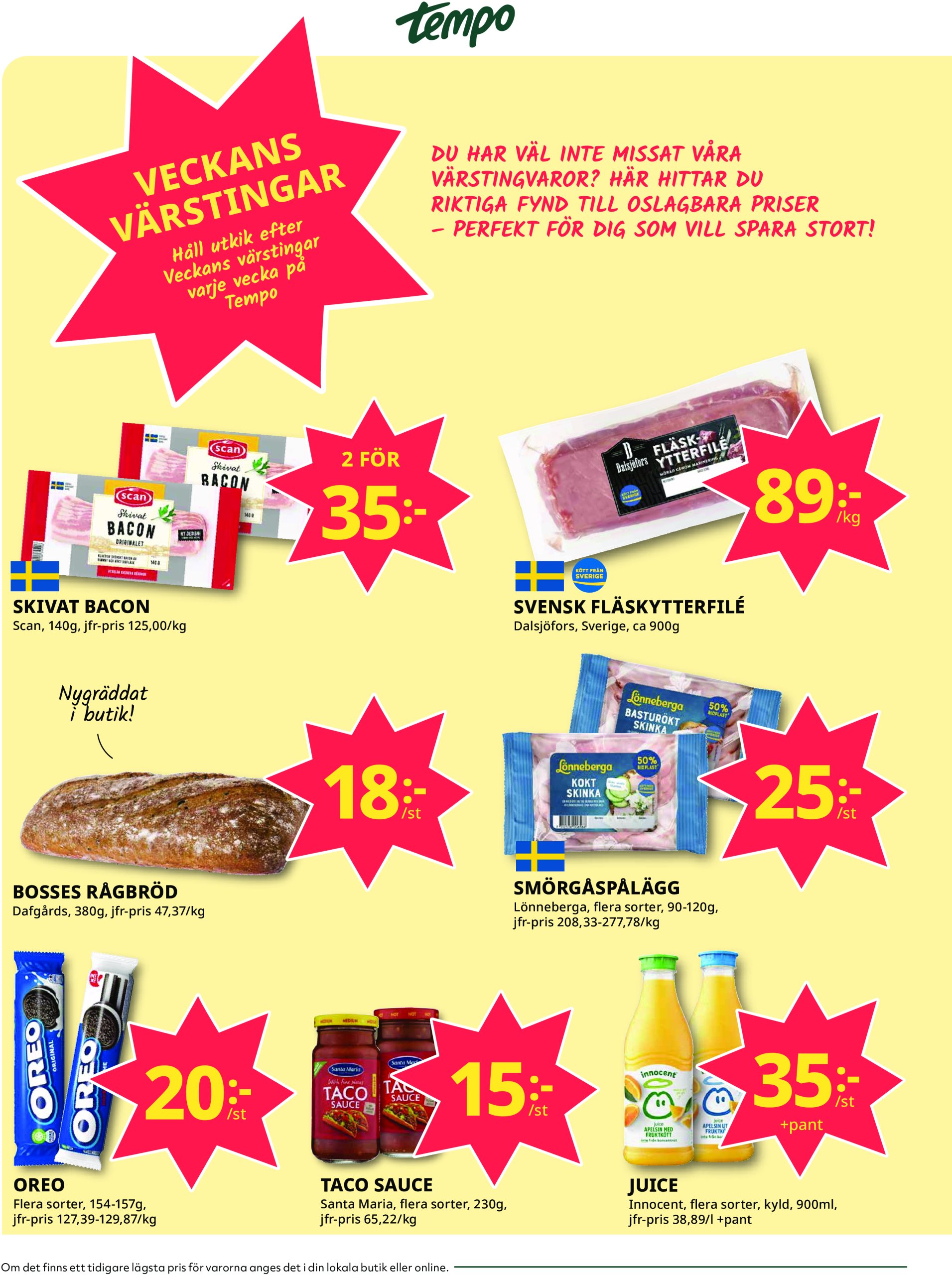 tempo - Tempo-reklambladet giltigt från 22/04 - 27/04 - page: 2