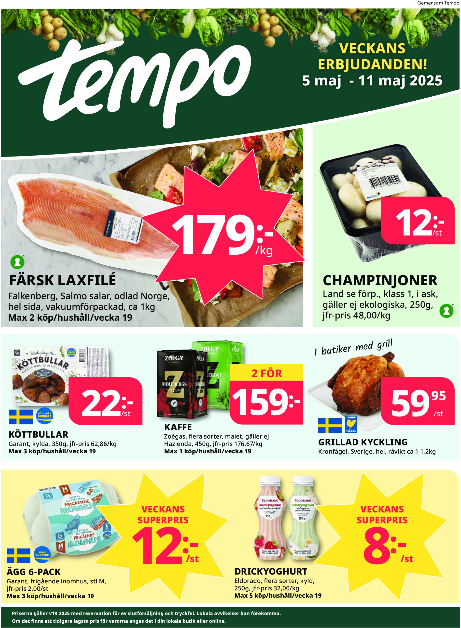 tempo - Tempo-reklambladet giltigt från 05/05 - 11/05