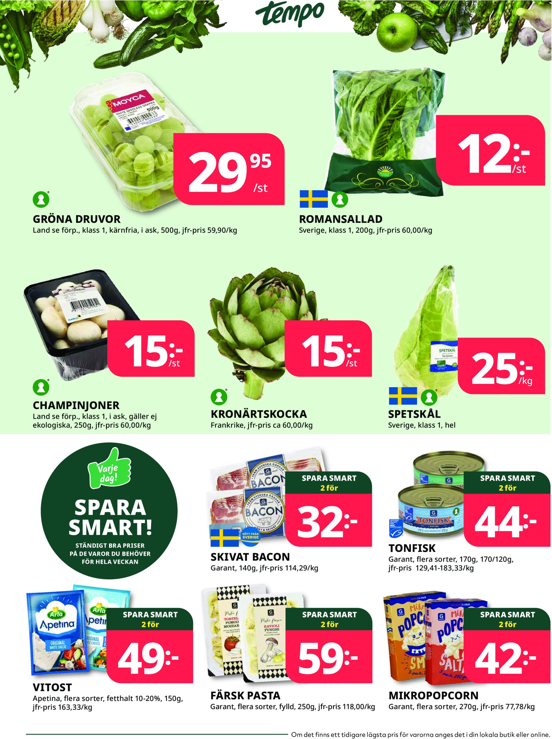 tempo - Tempo-reklambladet giltigt från 23/06 - 29/06 - page: 3