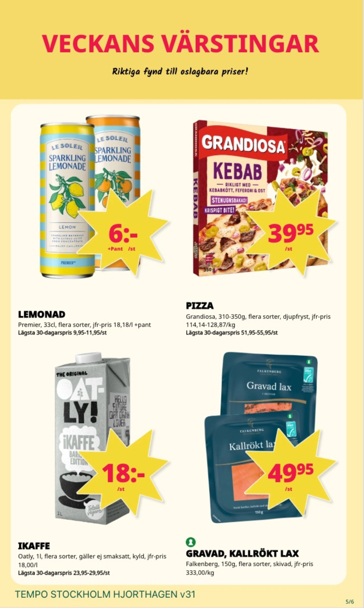 tempo - Tempo-reklambladet giltigt från 28/07 - 03/08 - page: 5