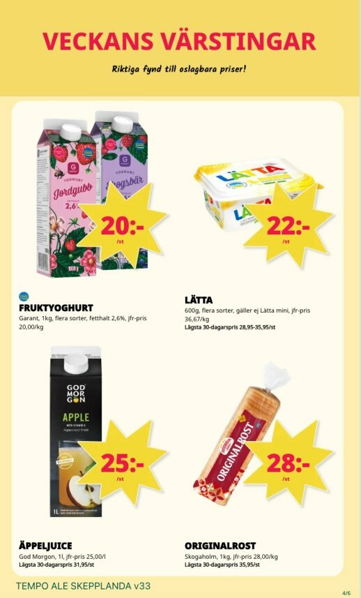 tempo - Tempo-reklambladet giltigt från 11/08 - 17/08 - page: 3