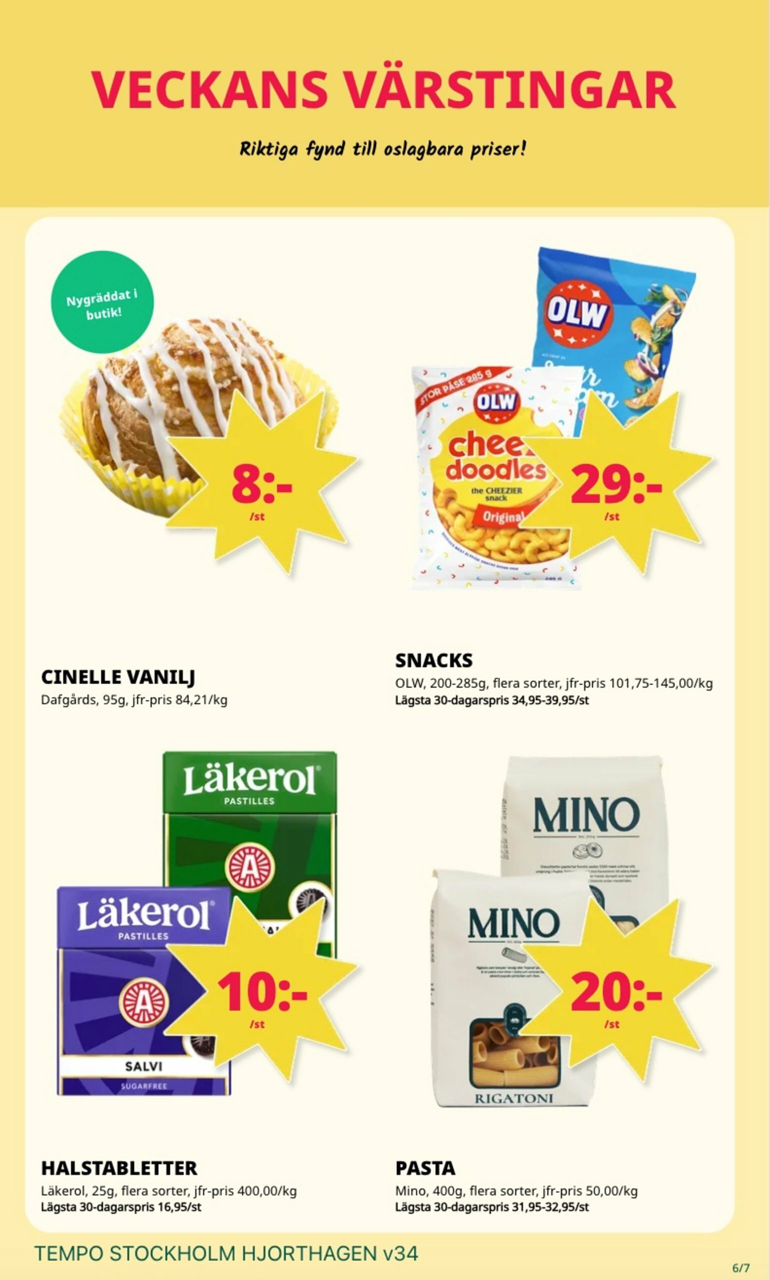tempo - Tempo-reklambladet giltigt från 18/08 - 24/08 - page: 3