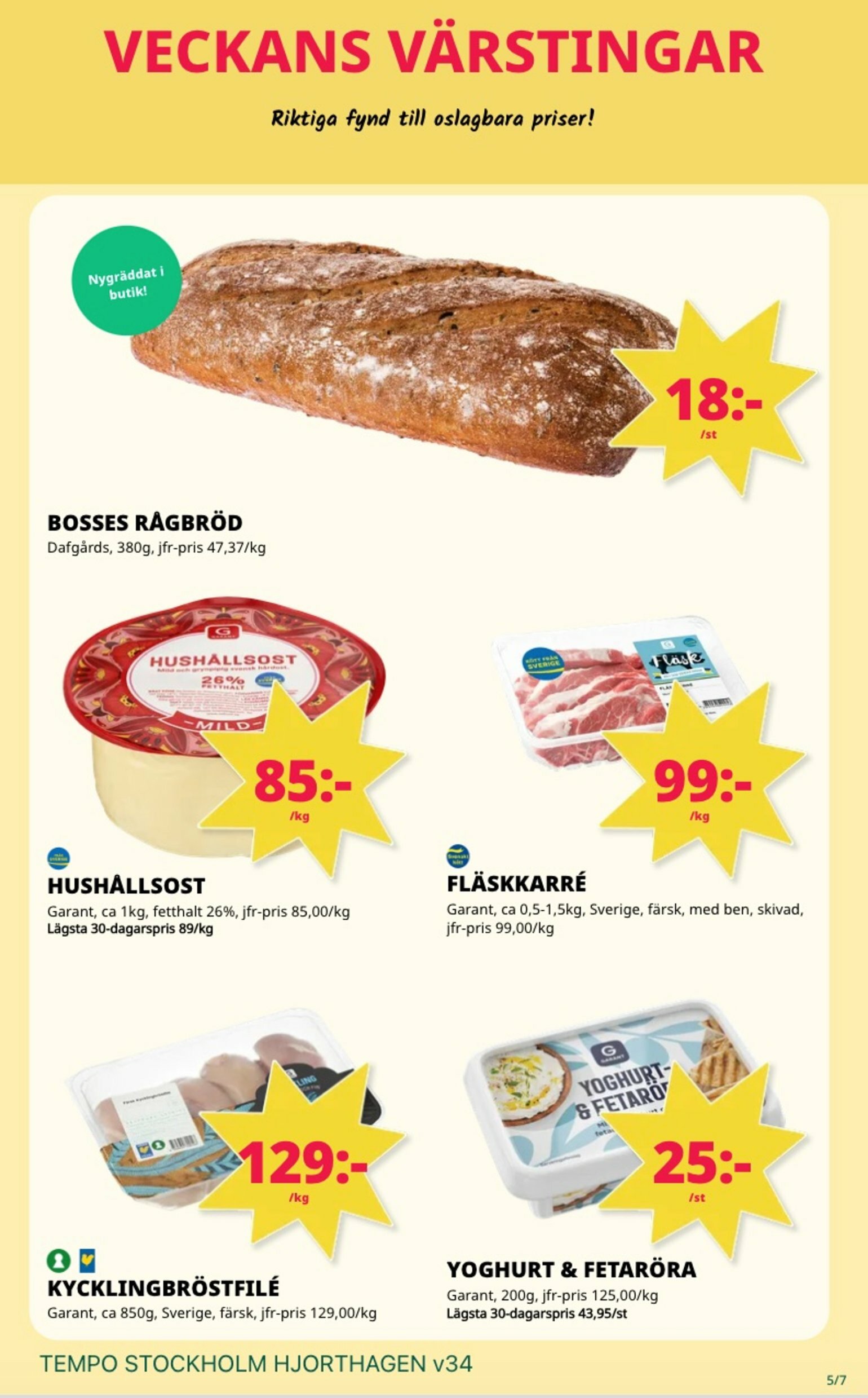 tempo - Tempo-reklambladet giltigt från 18/08 - 24/08 - page: 4