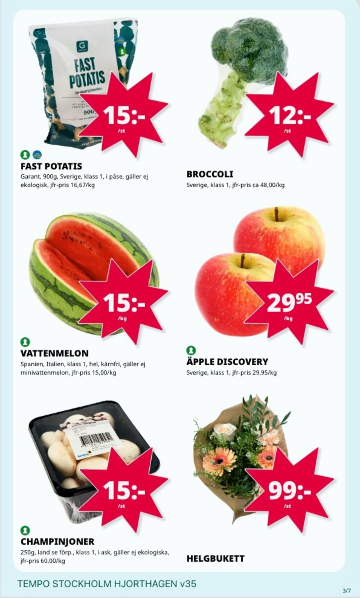 tempo - Tempo-reklambladet giltigt från 25/08 - 31/08 - page: 3