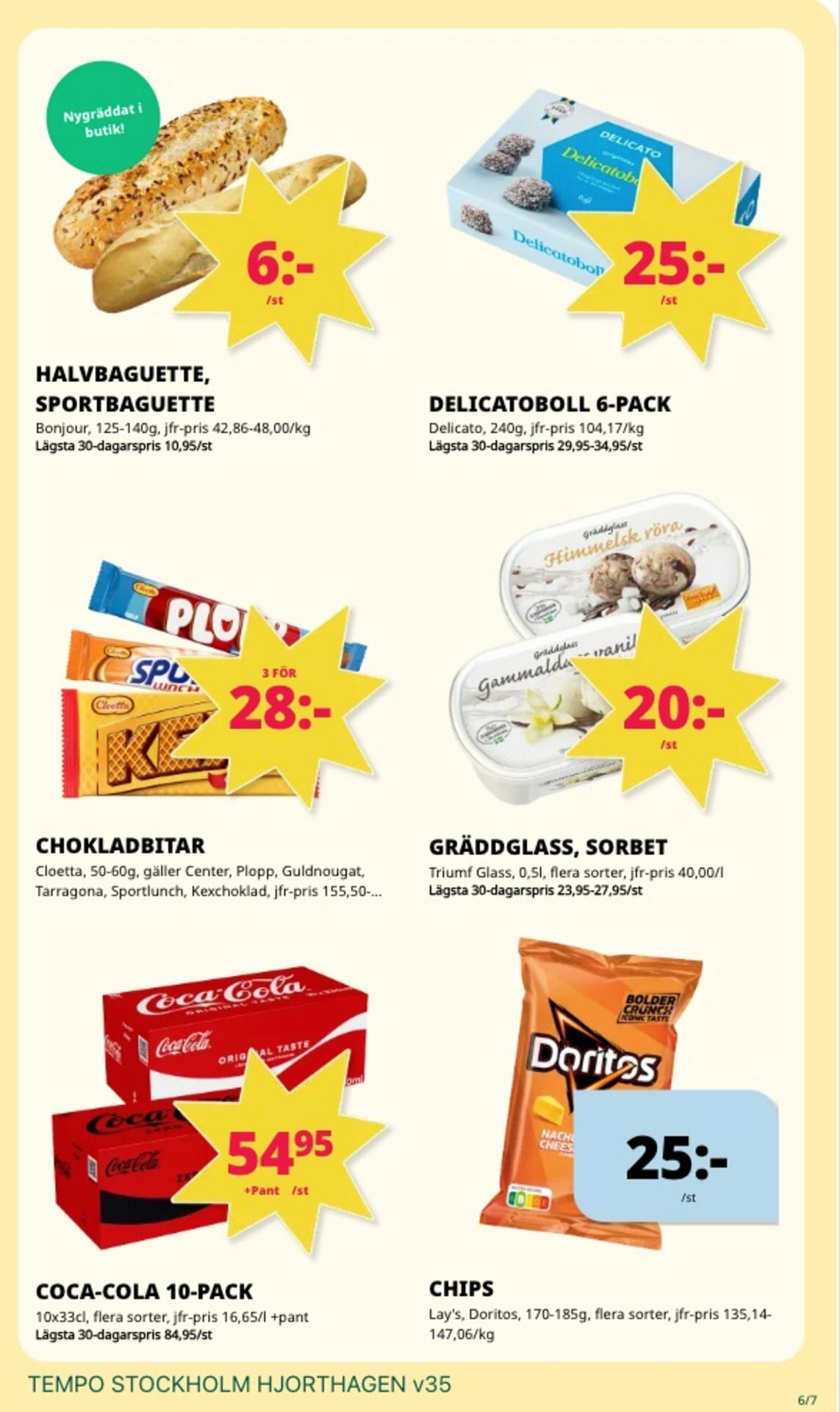 tempo - Tempo-reklambladet giltigt från 25/08 - 31/08 - page: 6