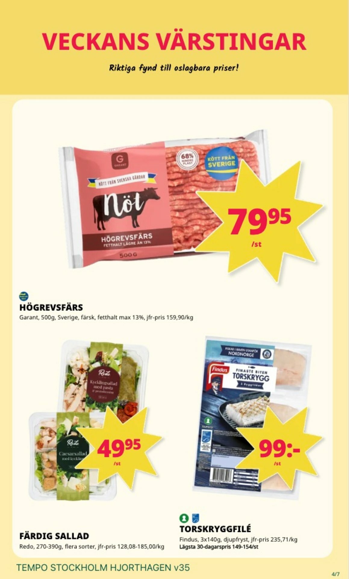 tempo - Tempo-reklambladet giltigt från 25/08 - 31/08 - page: 4