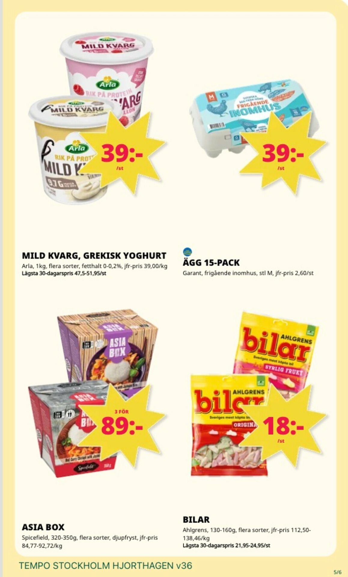 tempo - Tempo-reklambladet giltigt från 01/09 - 07/09 - page: 5