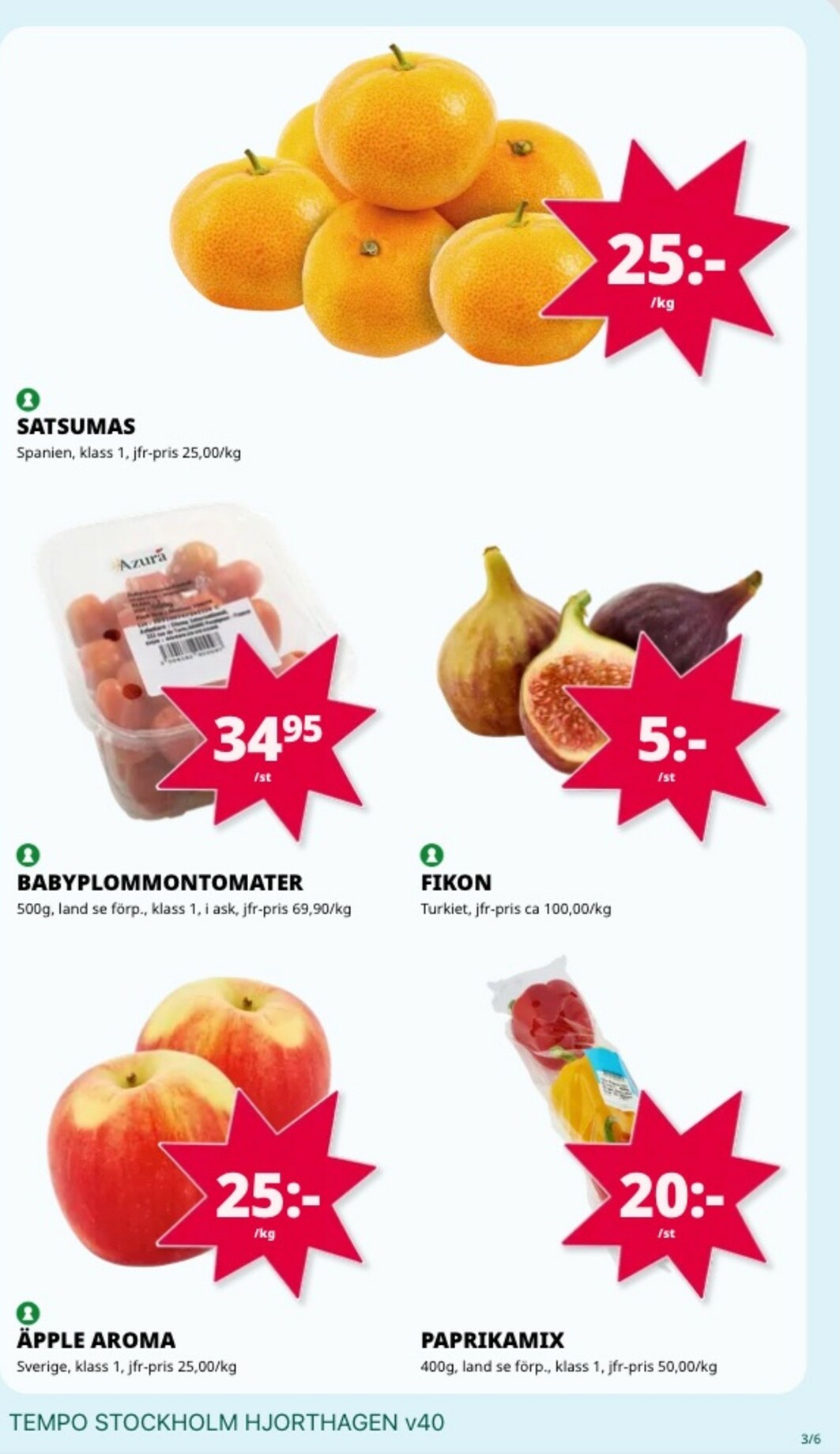 tempo - Tempo-reklambladet giltigt från 29/09 - 05/10 - page: 3