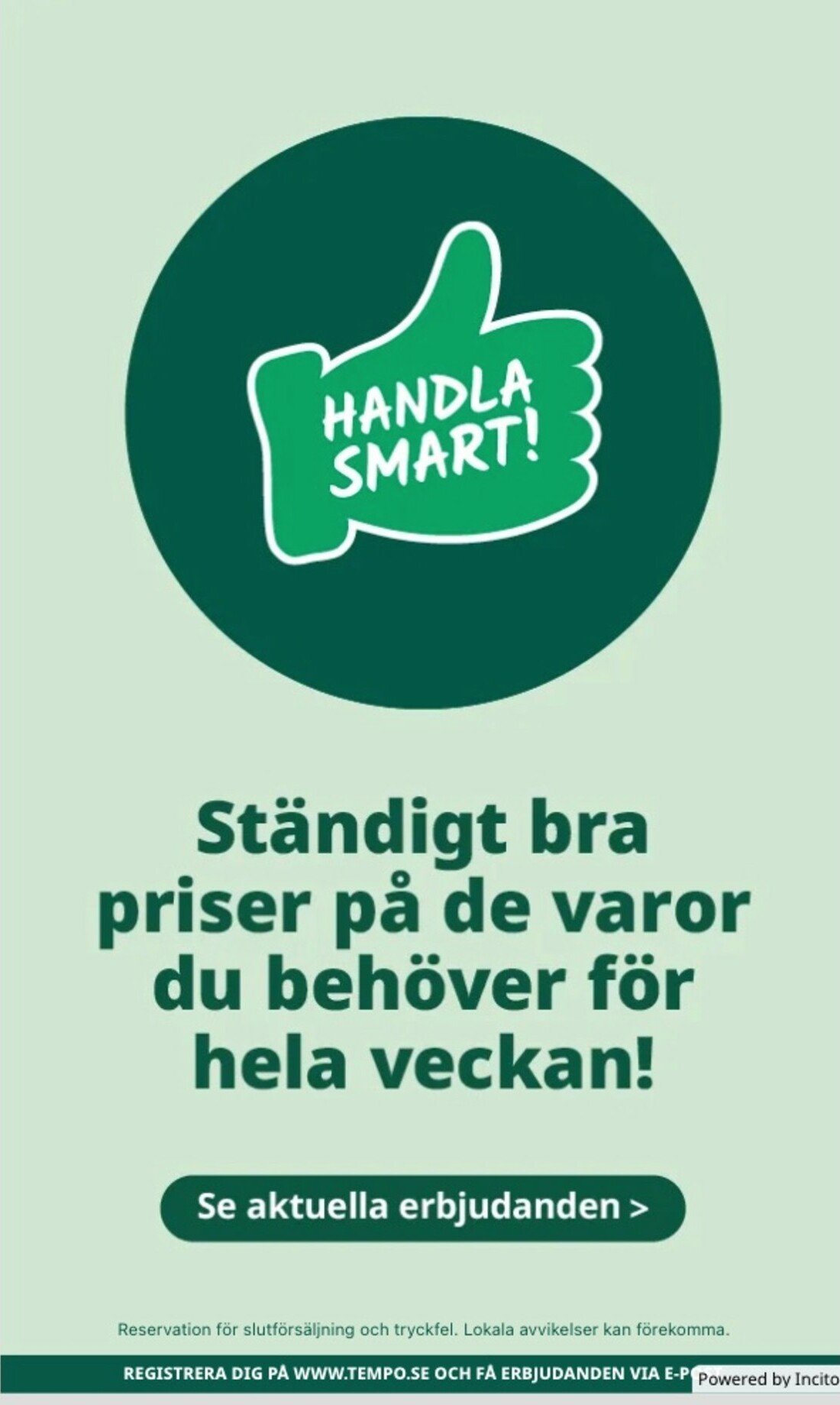 tempo - Tempo-reklambladet giltigt från 29/09 - 05/10 - page: 6