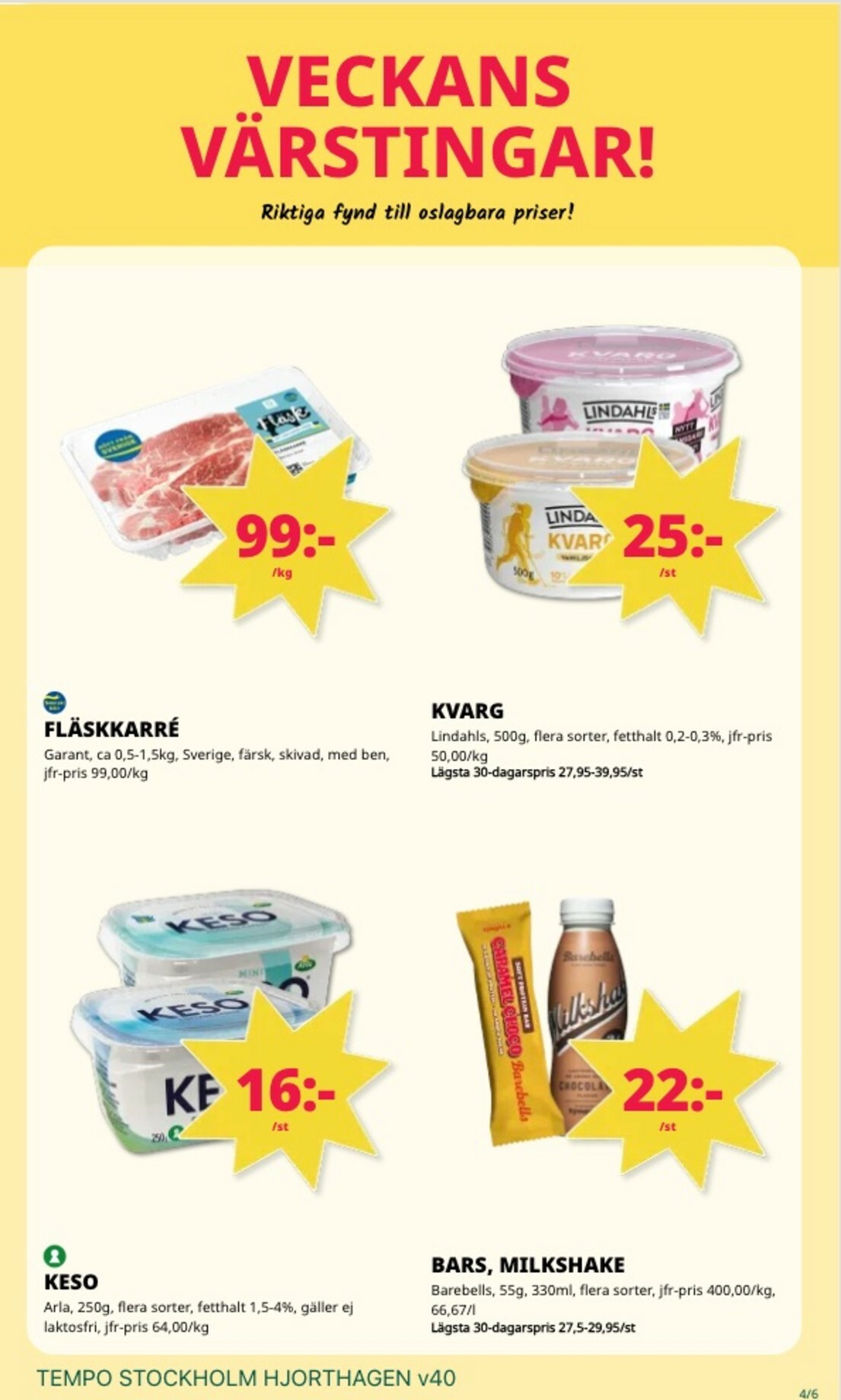 tempo - Tempo-reklambladet giltigt från 29/09 - 05/10 - page: 4