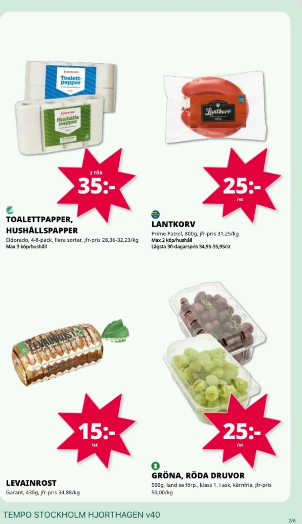 tempo - Tempo-reklambladet giltigt från 29/09 - 05/10 - page: 2