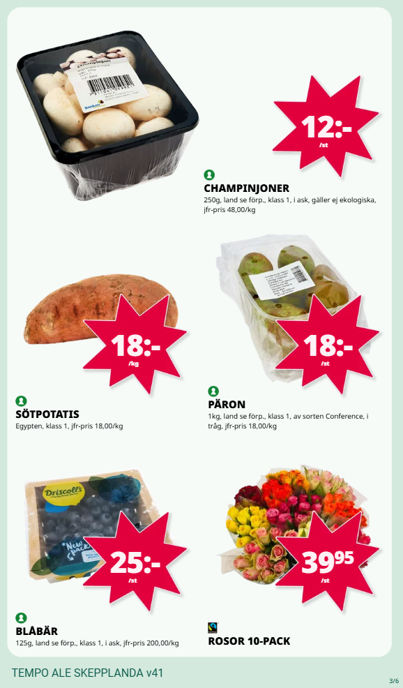 tempo - Tempo-reklambladet giltigt från 06/10 - 12/10 - page: 3