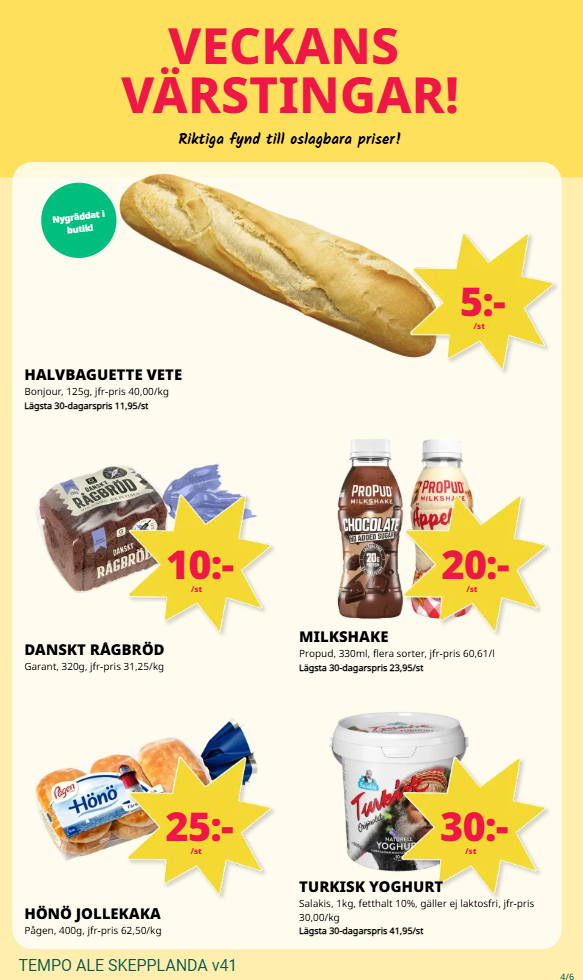 tempo - Tempo-reklambladet giltigt från 06/10 - 12/10 - page: 4