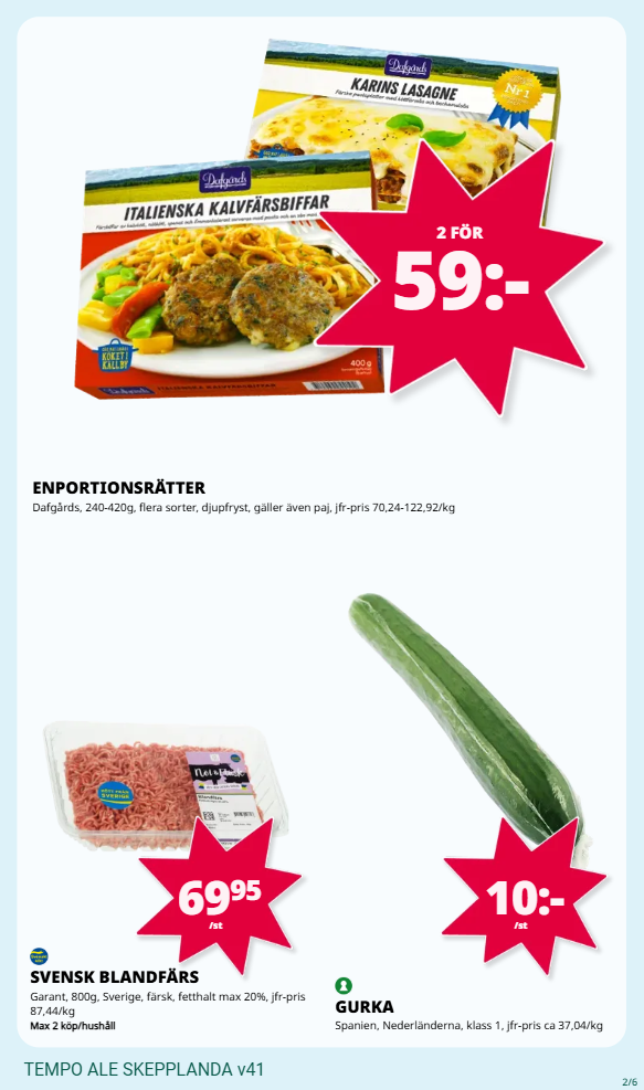 tempo - Tempo-reklambladet giltigt från 06/10 - 12/10 - page: 2