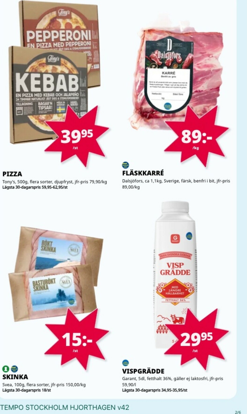 tempo - Tempo-reklambladet giltigt från 13/10 - 19/10 - page: 2