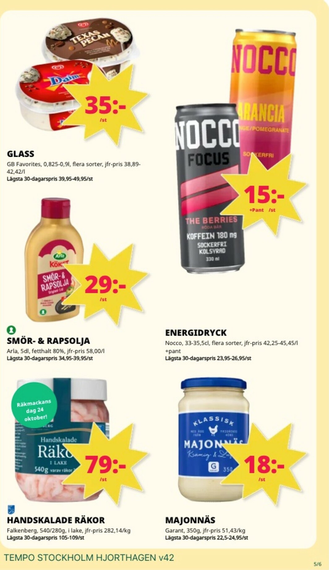 tempo - Tempo-reklambladet giltigt från 13/10 - 19/10 - page: 5