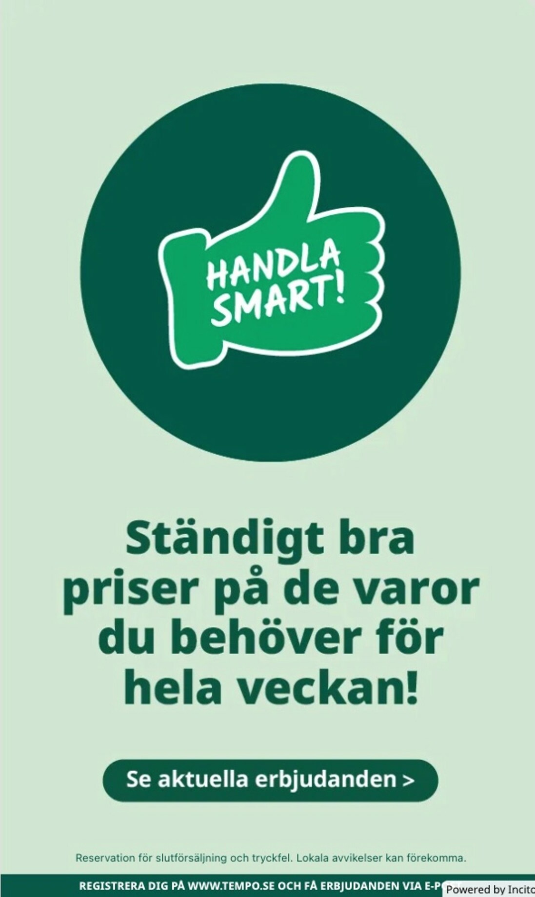 tempo - Tempo-reklambladet giltigt från 13/10 - 19/10 - page: 6
