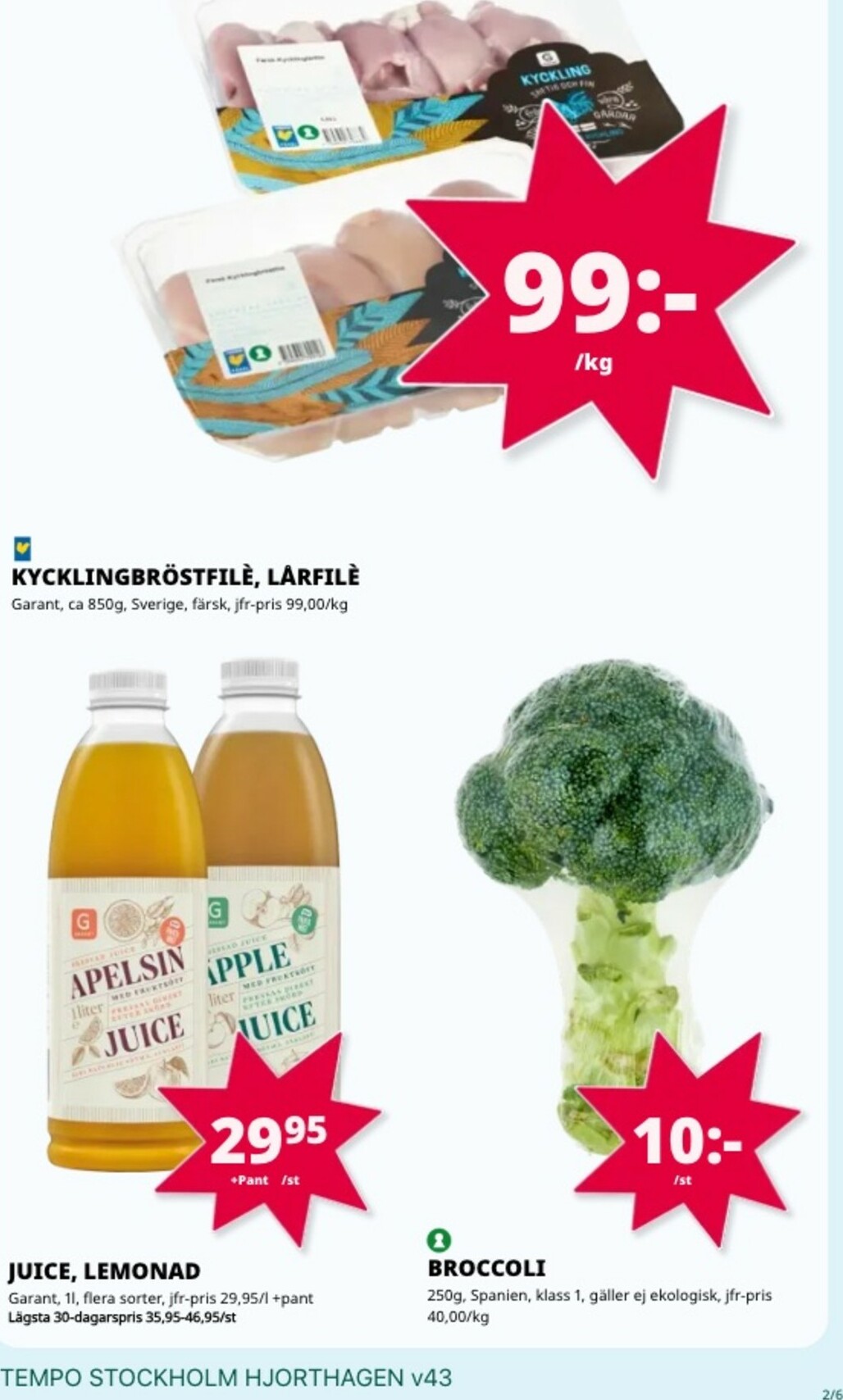 tempo - Tempo-reklambladet giltigt från 20/10 - 26/10 - page: 2