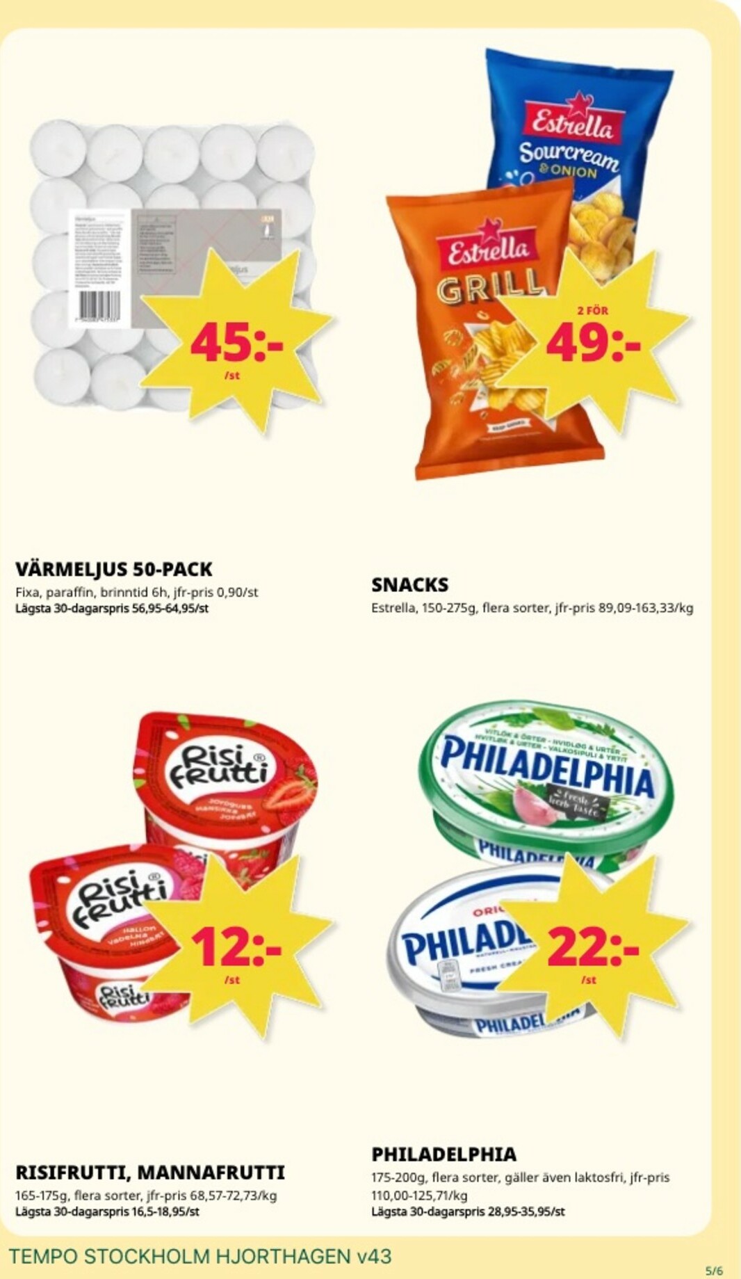 tempo - Tempo-reklambladet giltigt från 20/10 - 26/10 - page: 5