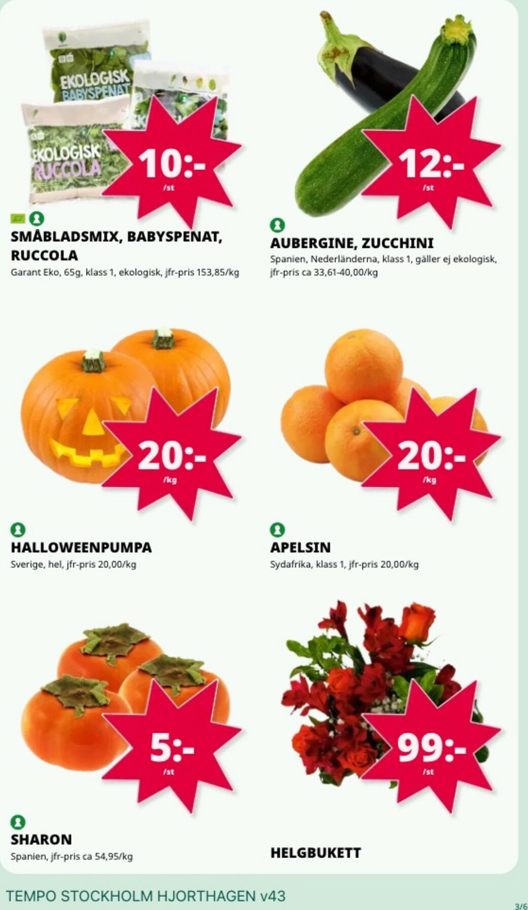 tempo - Tempo-reklambladet giltigt från 20/10 - 26/10 - page: 3