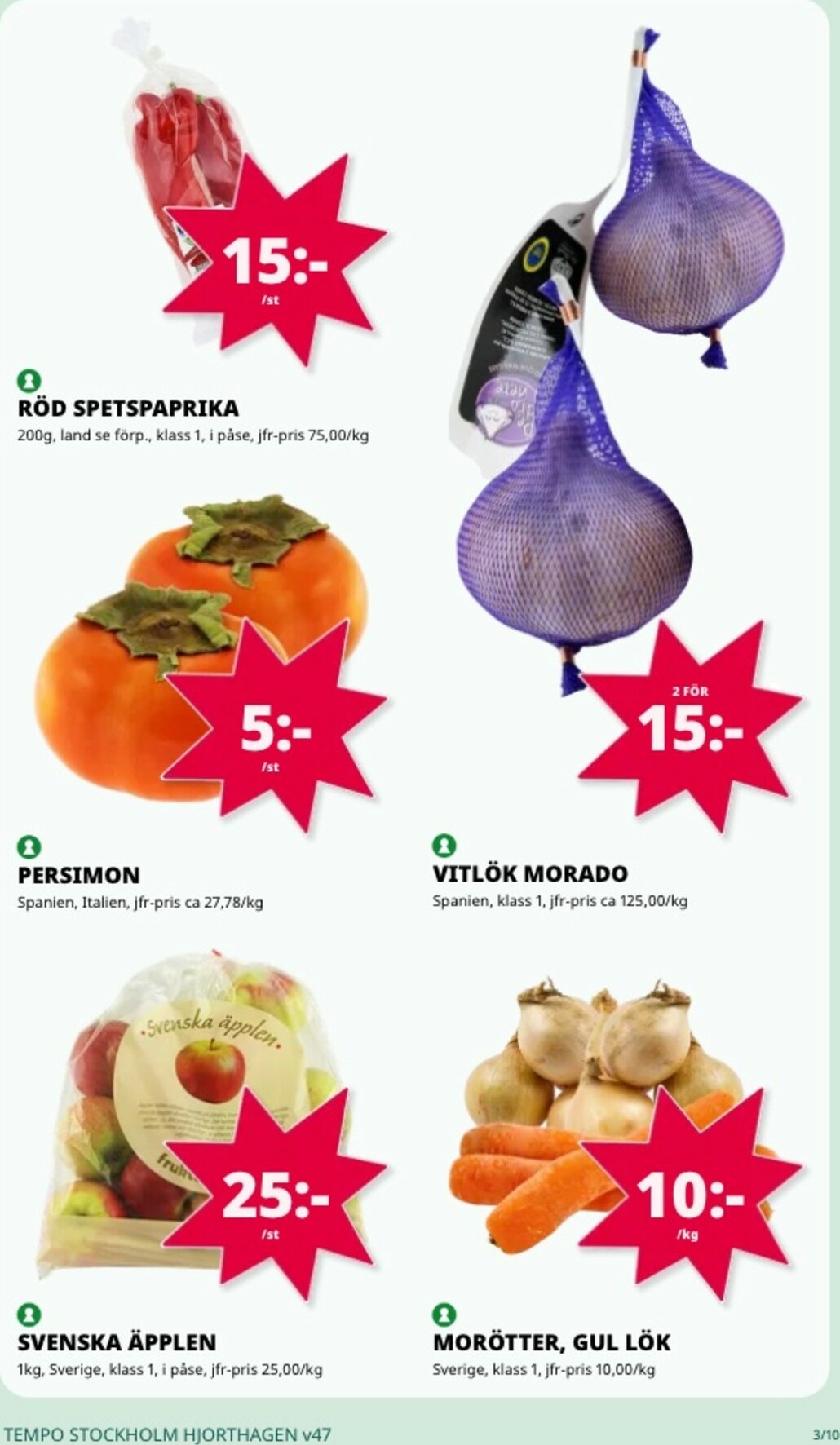 tempo - Tempo-reklambladet giltigt från 17/11 - 23/11 - page: 3