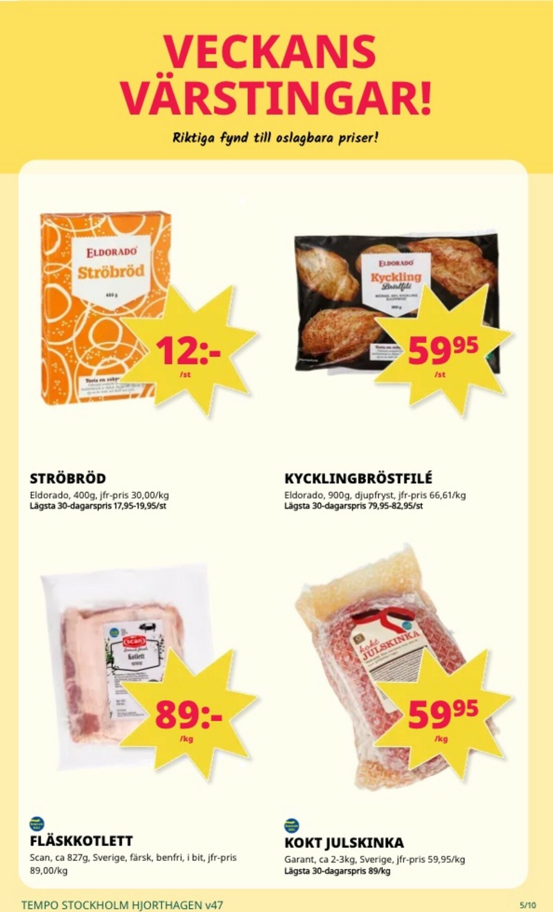 tempo - Tempo-reklambladet giltigt från 17/11 - 23/11 - page: 5