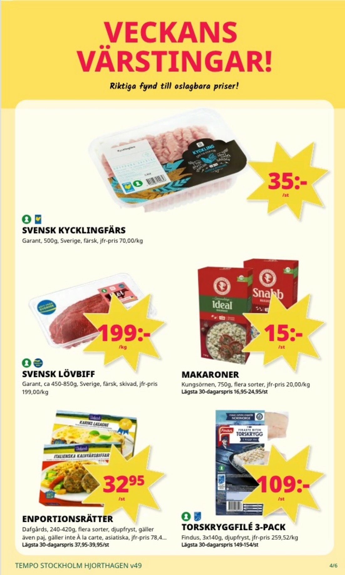 tempo - Tempo-reklambladet giltigt från 01/12 - 07/12 - page: 4