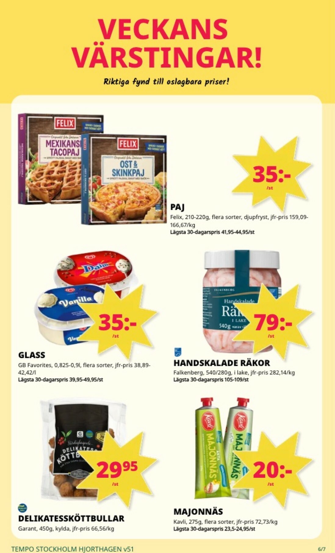 tempo - Tempo-reklambladet giltigt från 15/12 - 21/12 - page: 6