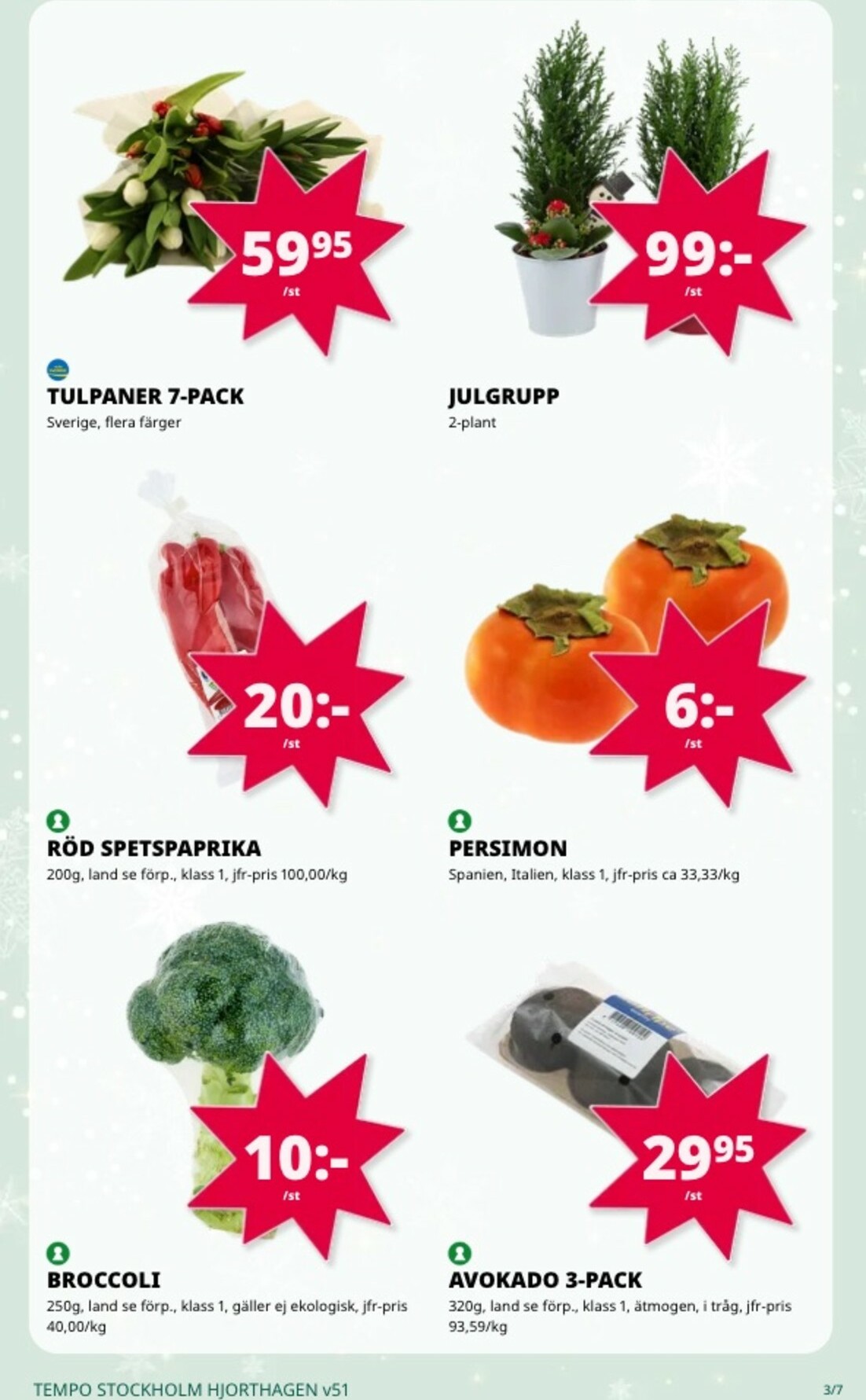 tempo - Tempo-reklambladet giltigt från 15/12 - 21/12 - page: 3