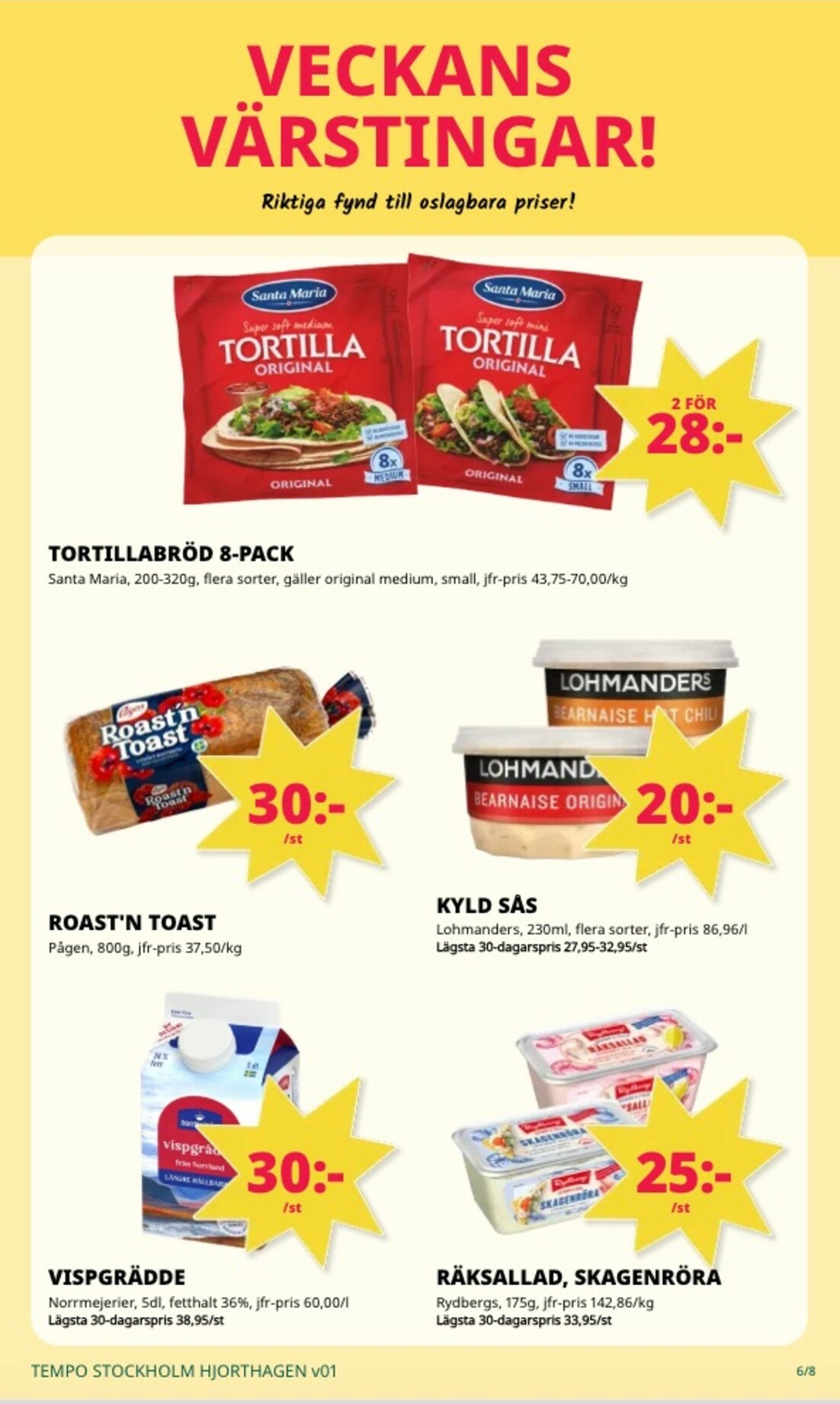 tempo - Tempo-reklambladet giltigt från 29/12 - 04/01 - page: 6