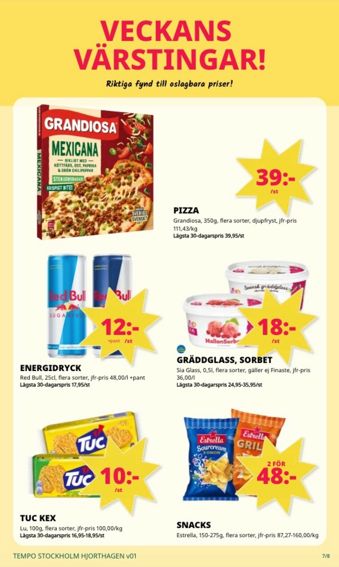 tempo - Tempo-reklambladet giltigt från 29/12 - 04/01 - page: 7