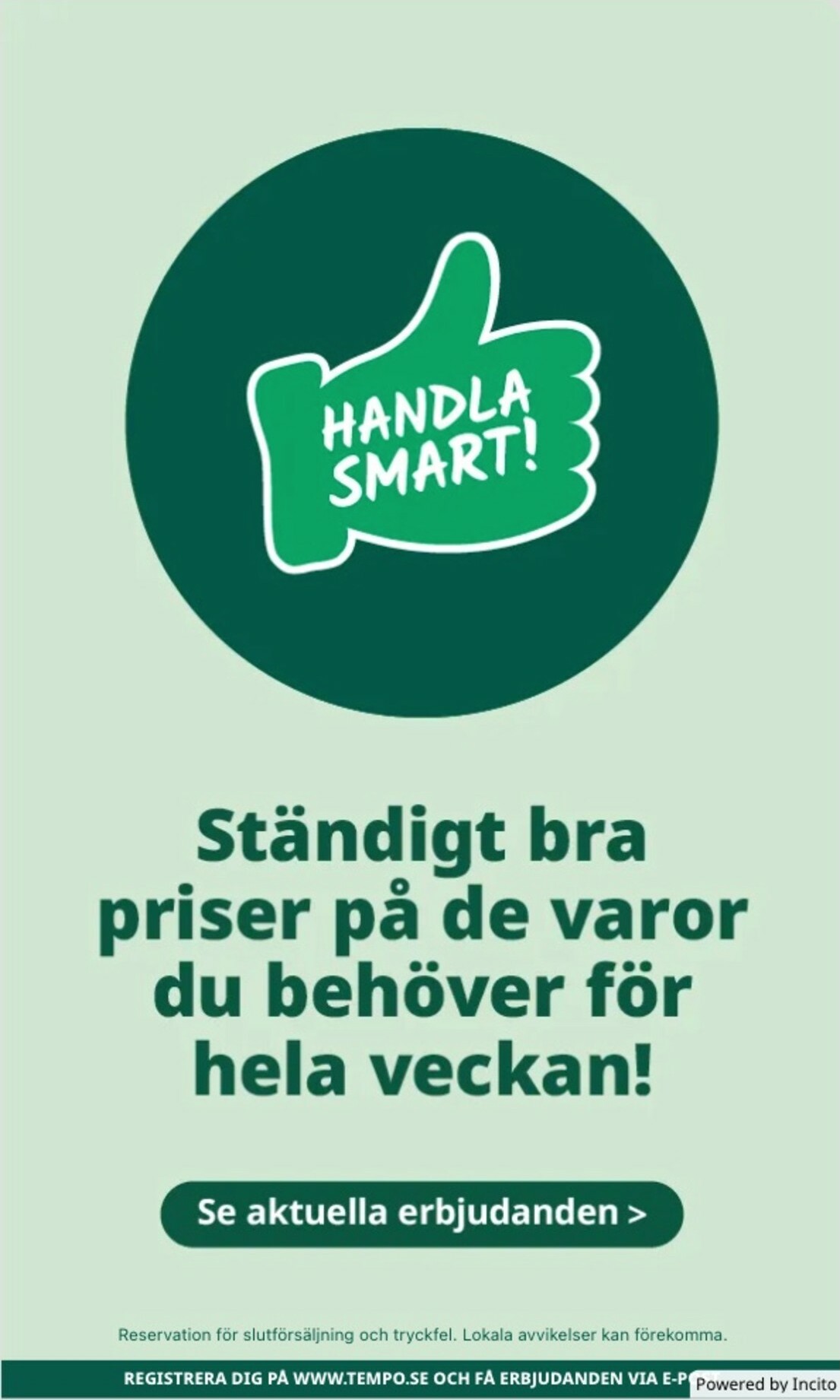 tempo - Tempo-reklambladet giltigt från 05/01 - 11/01 - page: 6