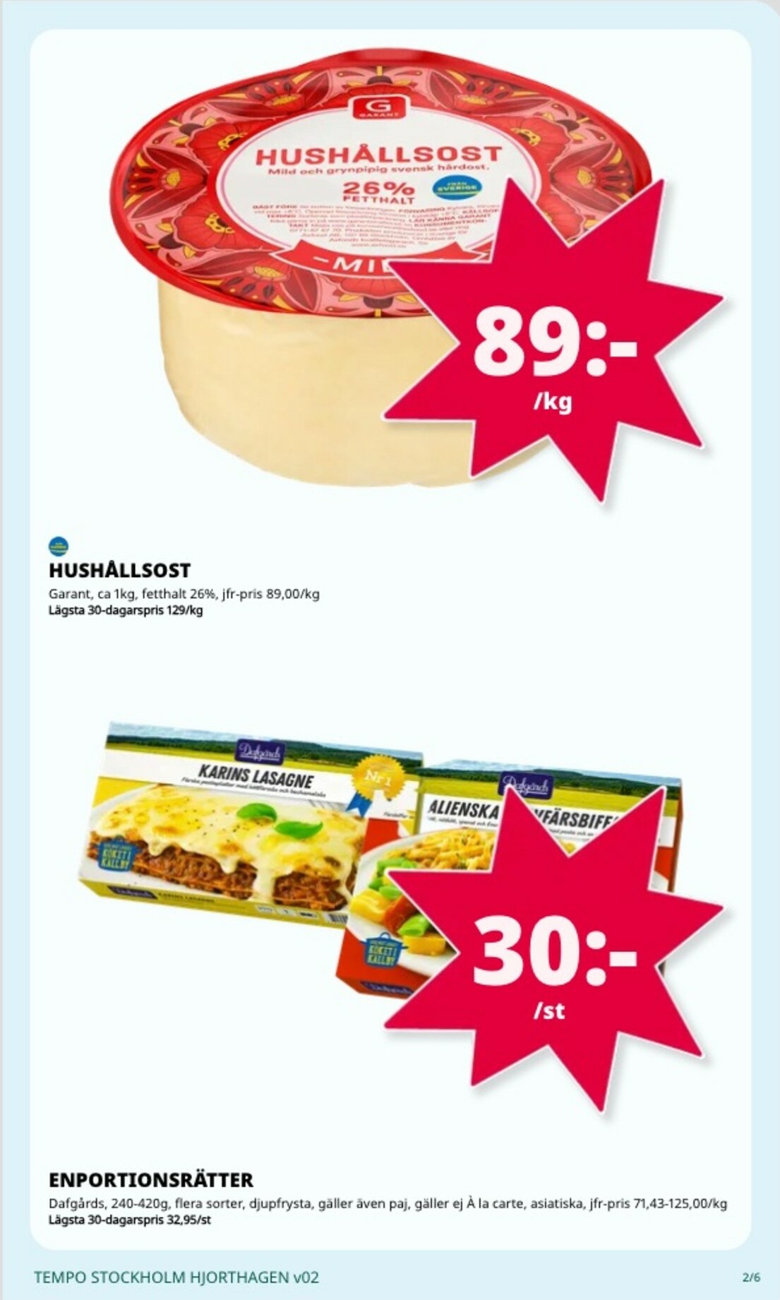 tempo - Tempo-reklambladet giltigt från 05/01 - 11/01 - page: 2