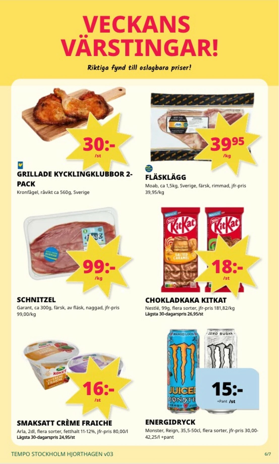 tempo - Tempo-reklambladet giltigt från 12/01 - 18/01 - page: 6