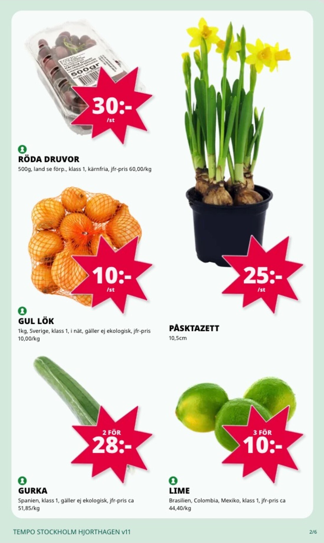 tempo - Tempo-reklambladet giltigt från 09/03/2026 - 15/03/2026 - page: 6