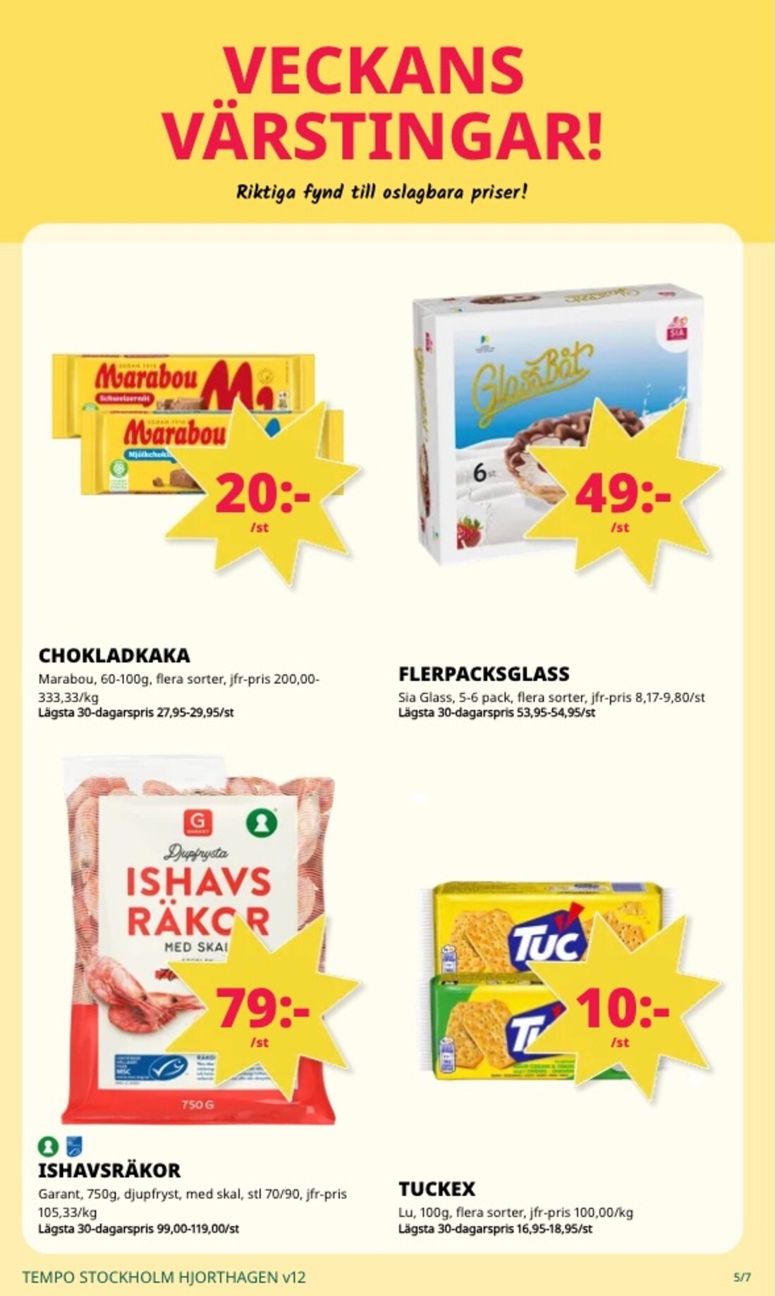 tempo - Tempo-reklambladet giltigt från 16/03/2026 - 22/03/2026 - page: 5