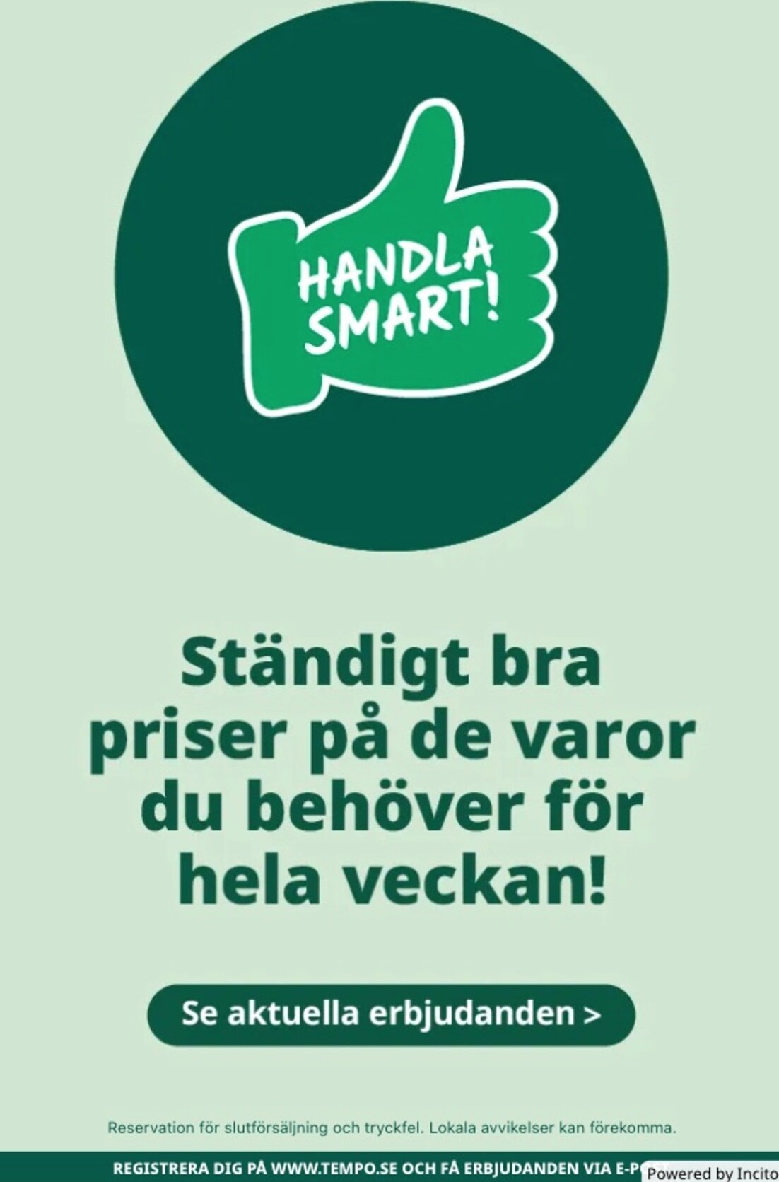 tempo - Tempo-reklambladet giltigt från 16/03/2026 - 22/03/2026 - page: 7