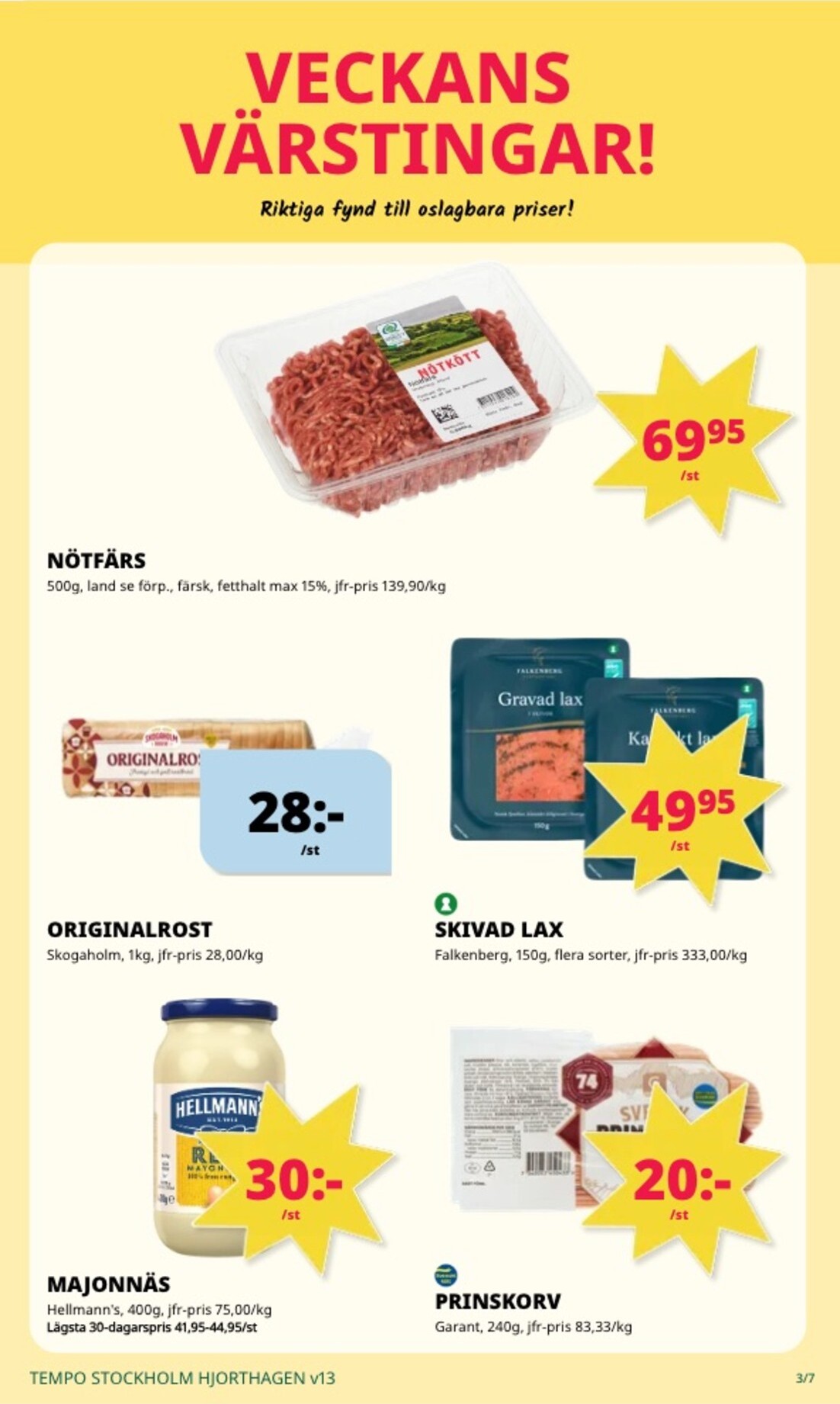 tempo - Tempo-reklambladet giltigt från 23/03/2026 - 31/03/2026 - page: 3