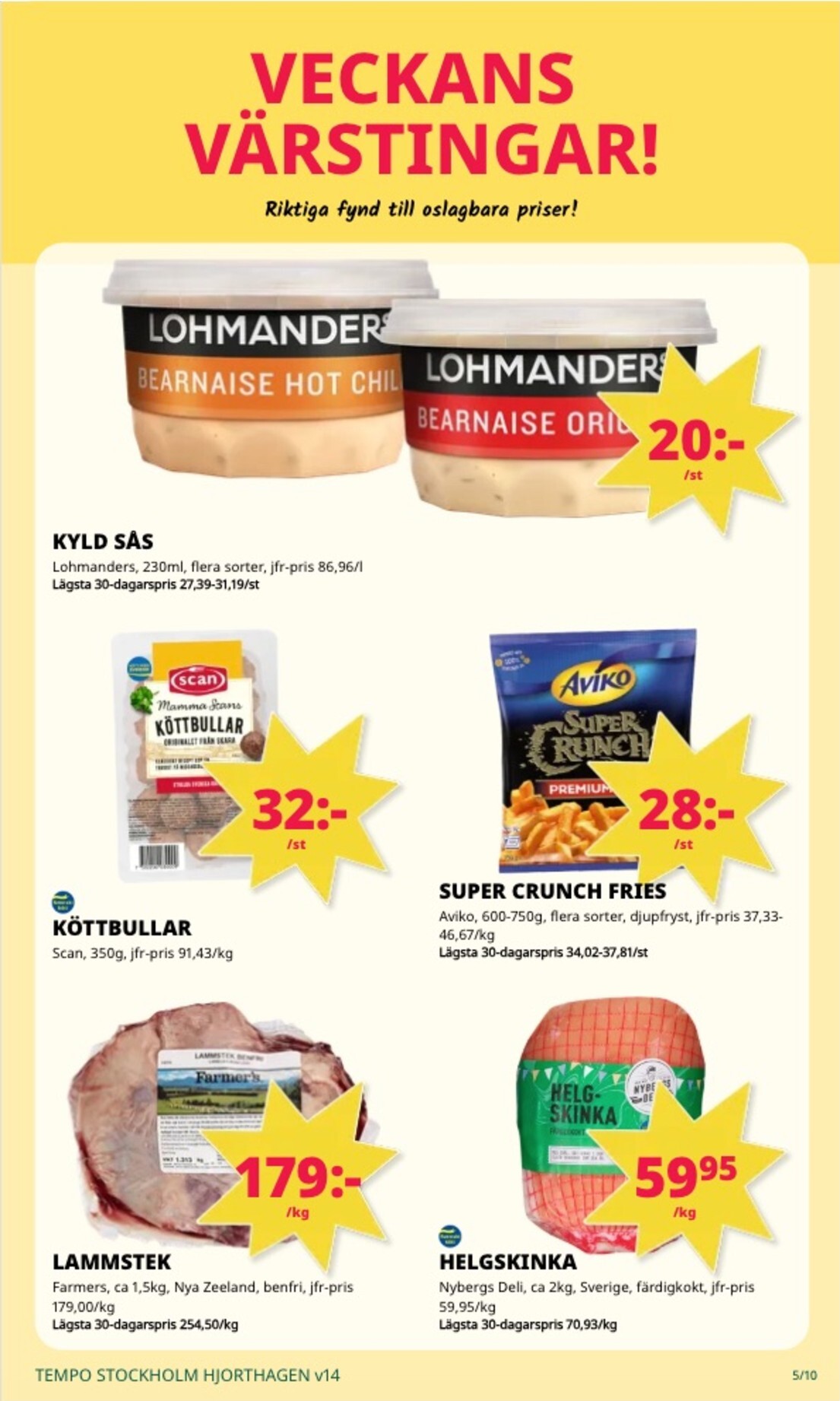 tempo - Tempo-reklambladet giltigt från 01/04/2026 - 06/04/2026 - page: 9