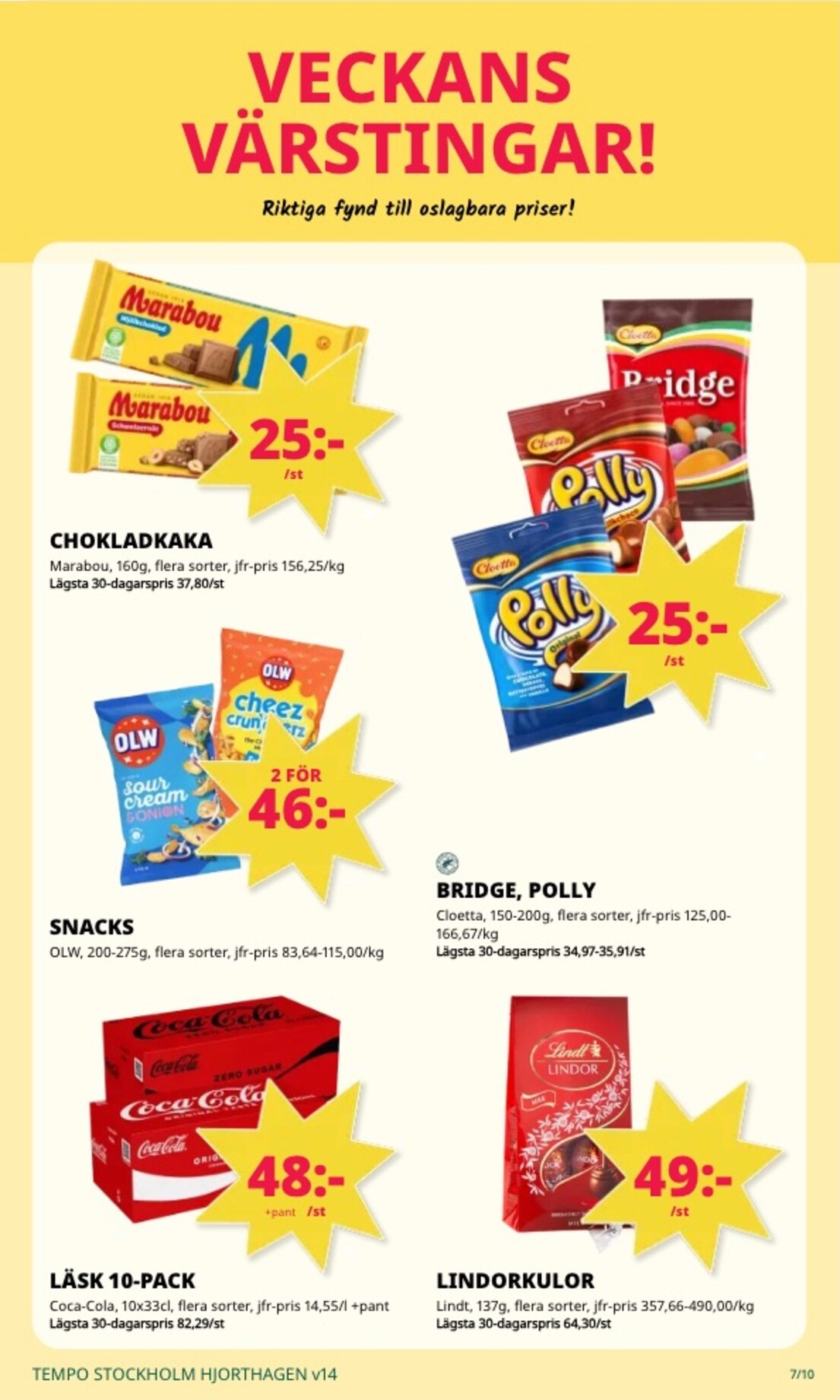 tempo - Tempo-reklambladet giltigt från 01/04/2026 - 06/04/2026 - page: 7