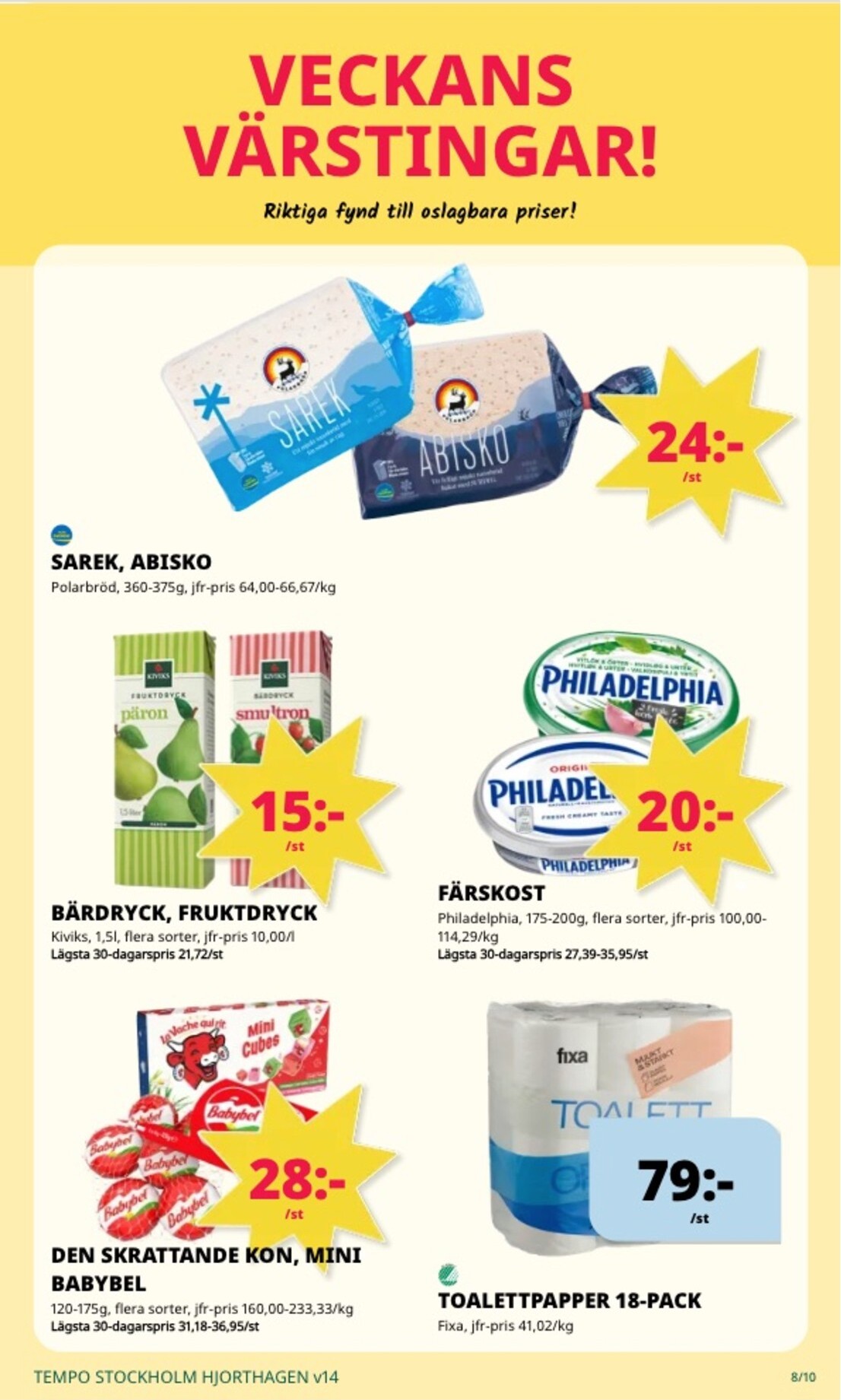 tempo - Tempo-reklambladet giltigt från 01/04/2026 - 06/04/2026 - page: 6