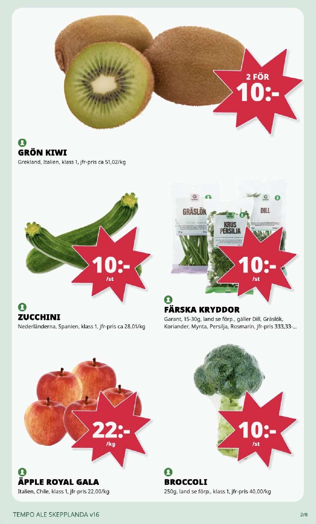 tempo - Tempo reklamblad för nästa vecka från måndag 13/04/2026 till söndag 19/04/2026 - page: 2