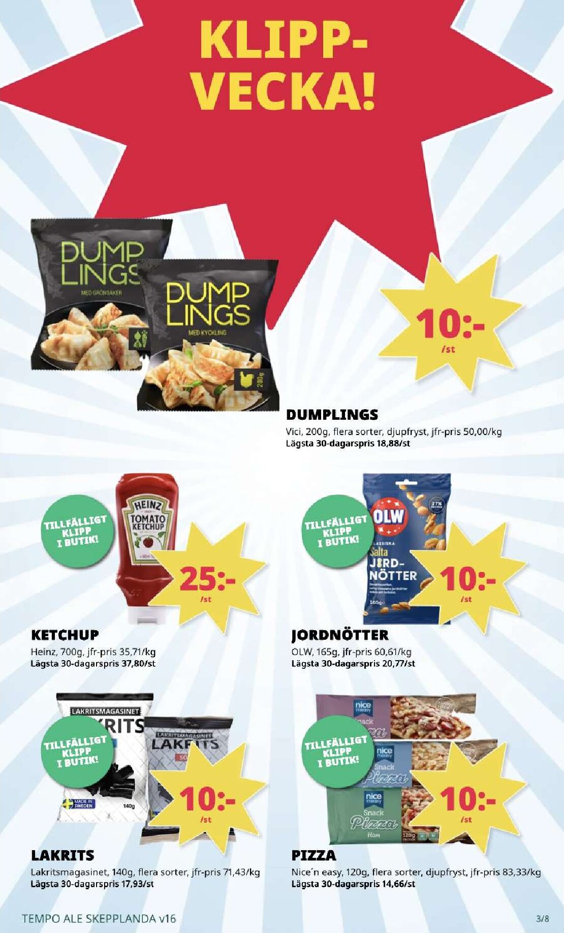 tempo - Tempo reklamblad för nästa vecka från måndag 13/04/2026 till söndag 19/04/2026 - page: 3