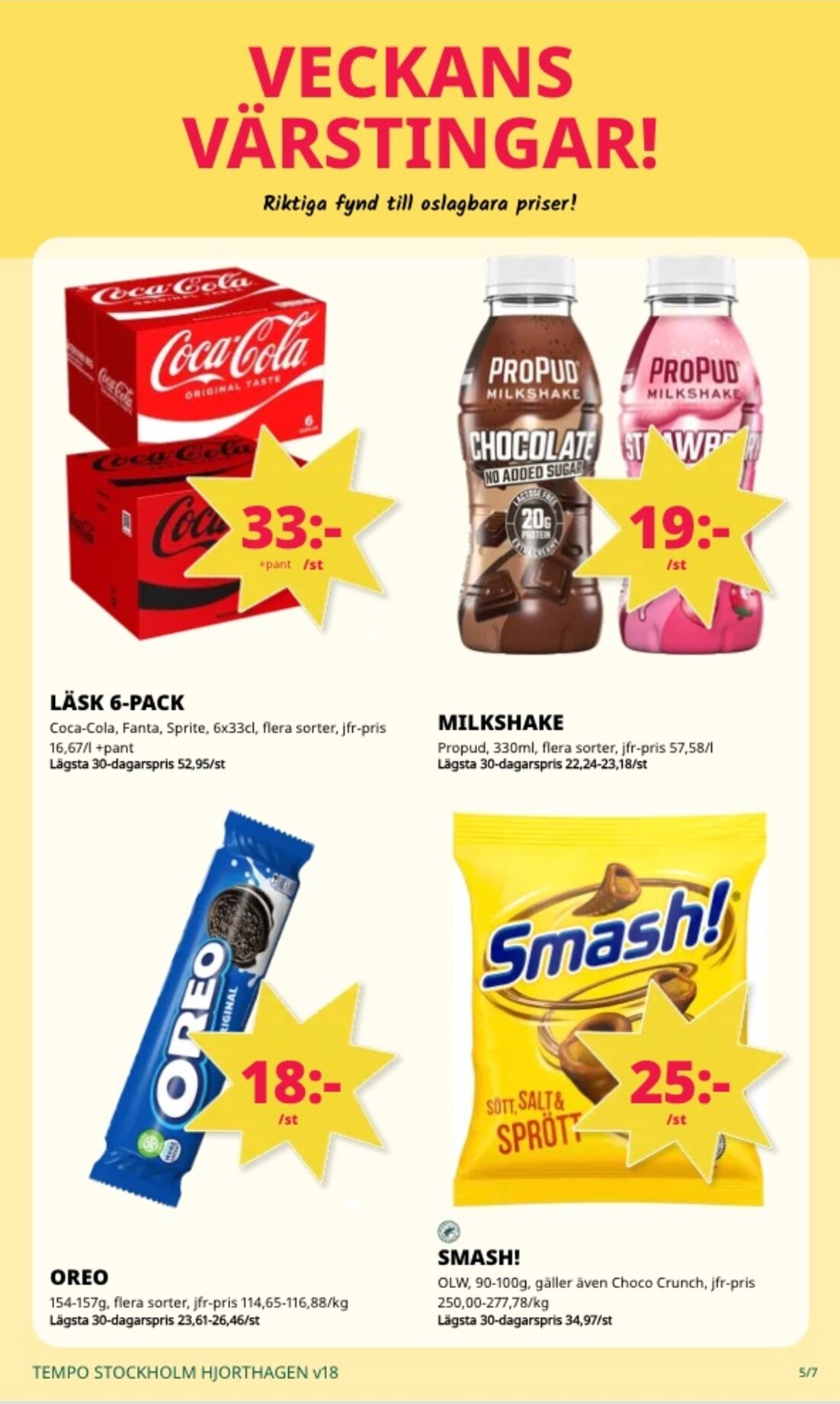 tempo - Aktuellt Tempo reklamblad giltigt från måndag 27/04/2026 till söndag 03/05/2026 - page: 5